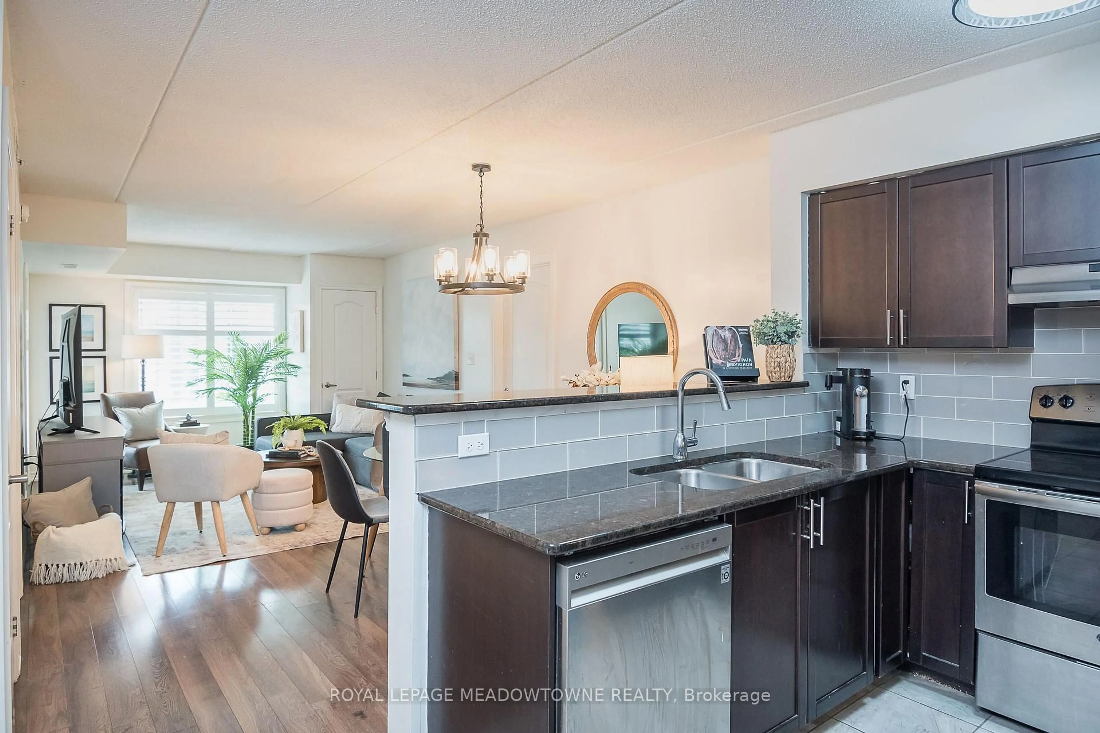 Open concept kitchen, unknown for 1440 Main St #303, Milton Ontario L9T 8W3
