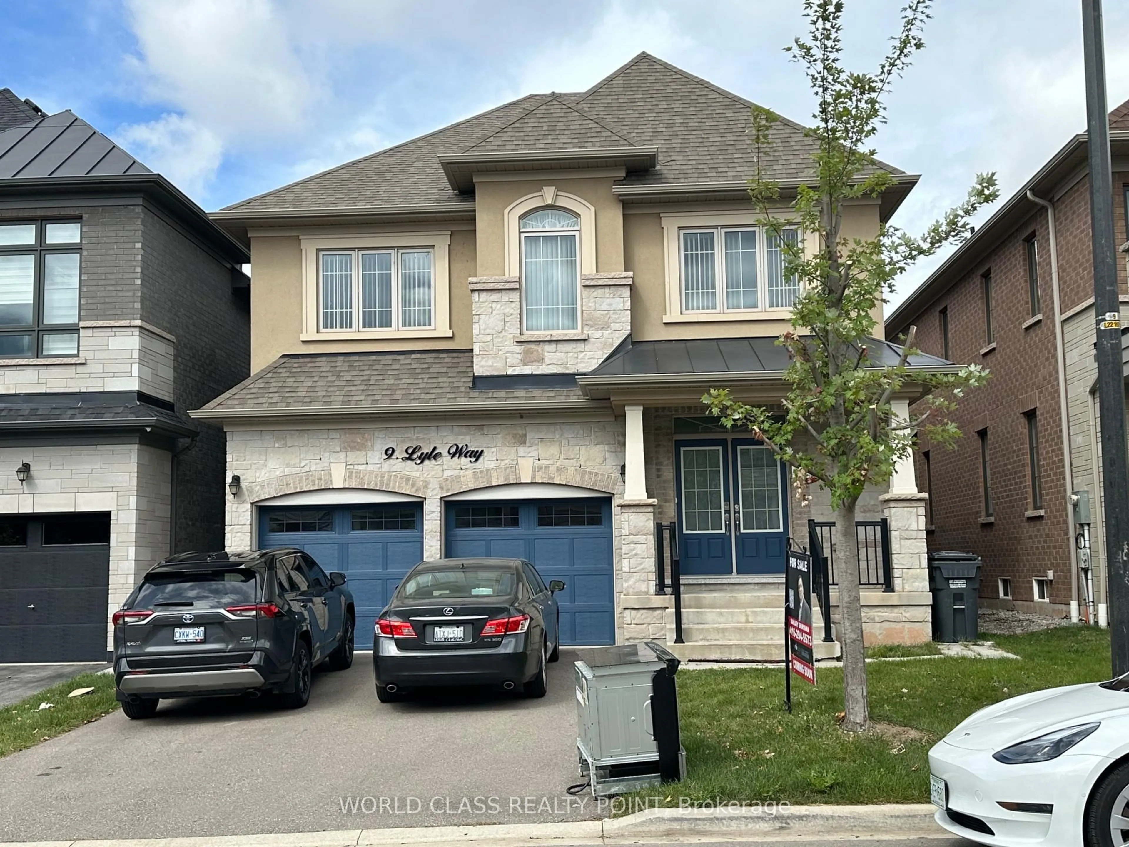 Home with brick exterior material, street for 9 Lyle Way, Brampton Ontario L6X 5P8