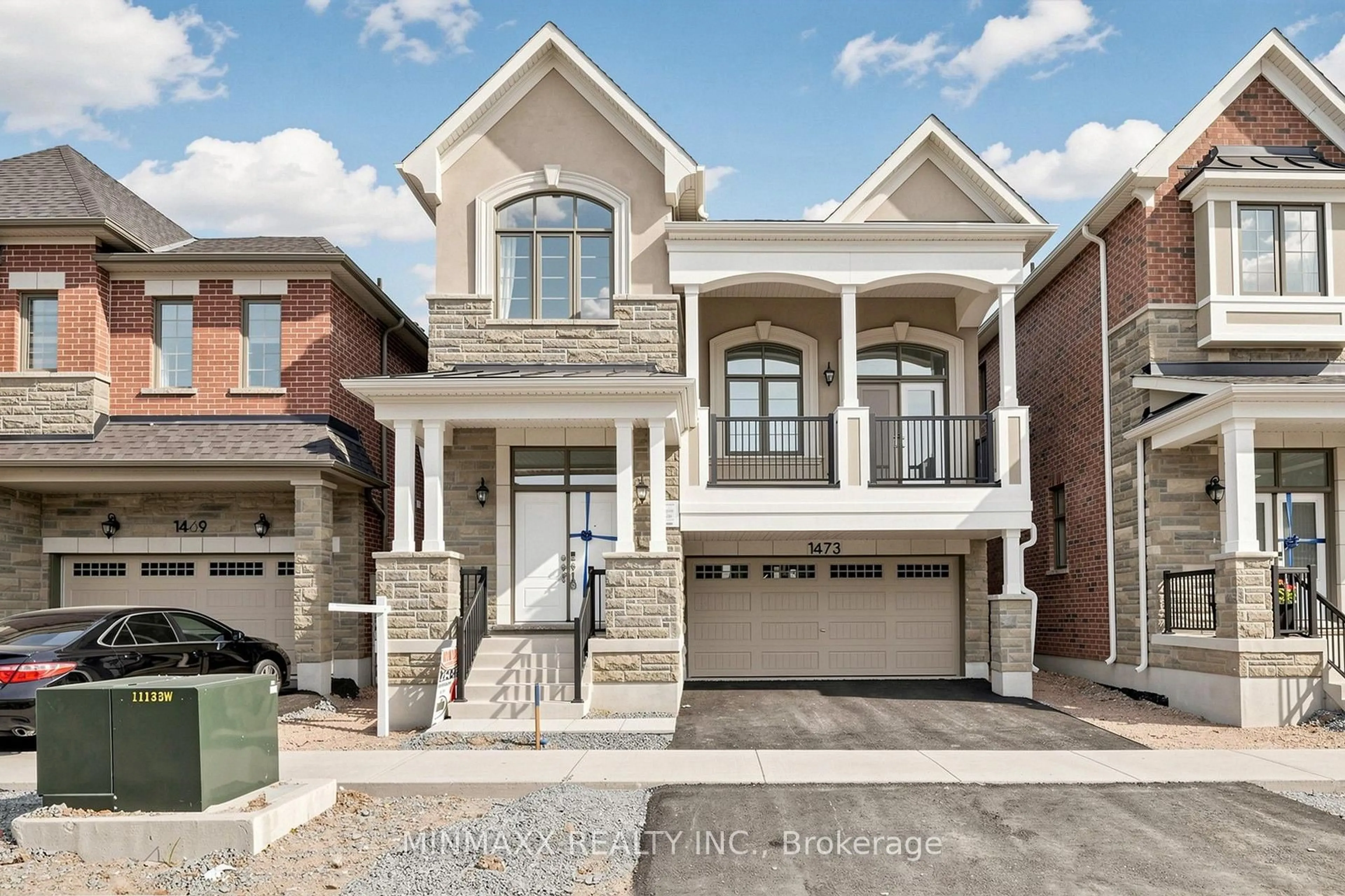Home with brick exterior material, street for 1473 Ferguson Dr, Milton Ontario L9E 2H9