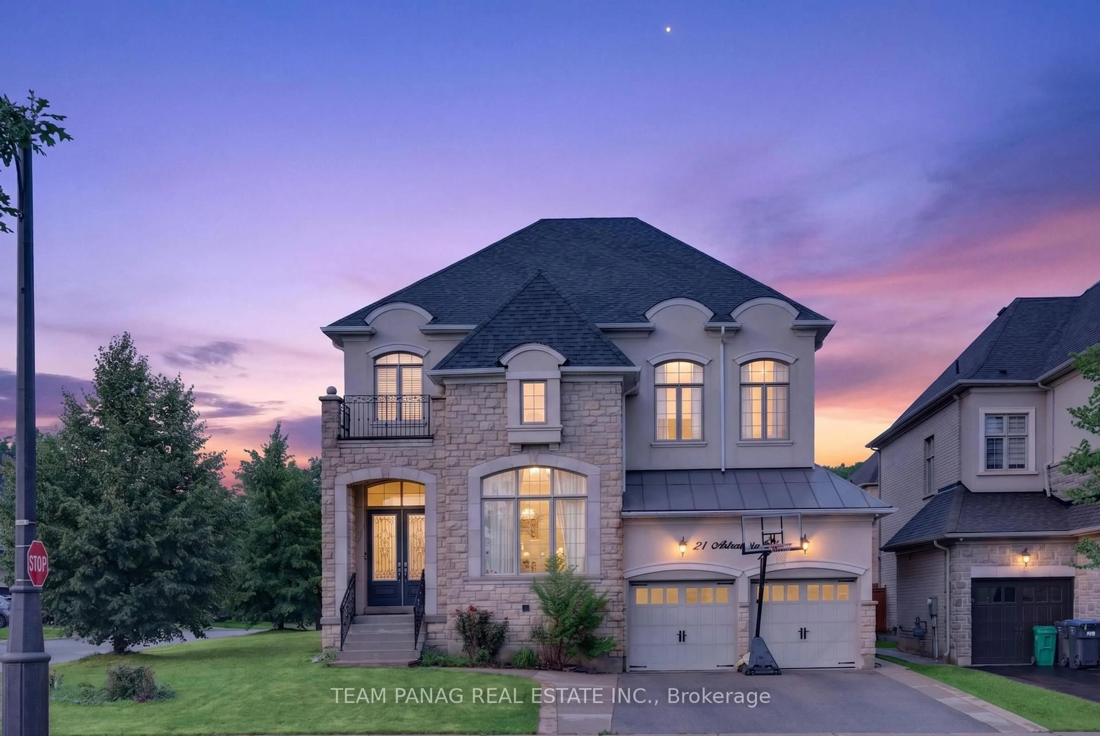 Home with brick exterior material, street for 1 Astrantia Way, Brampton Ontario L6X 1P3