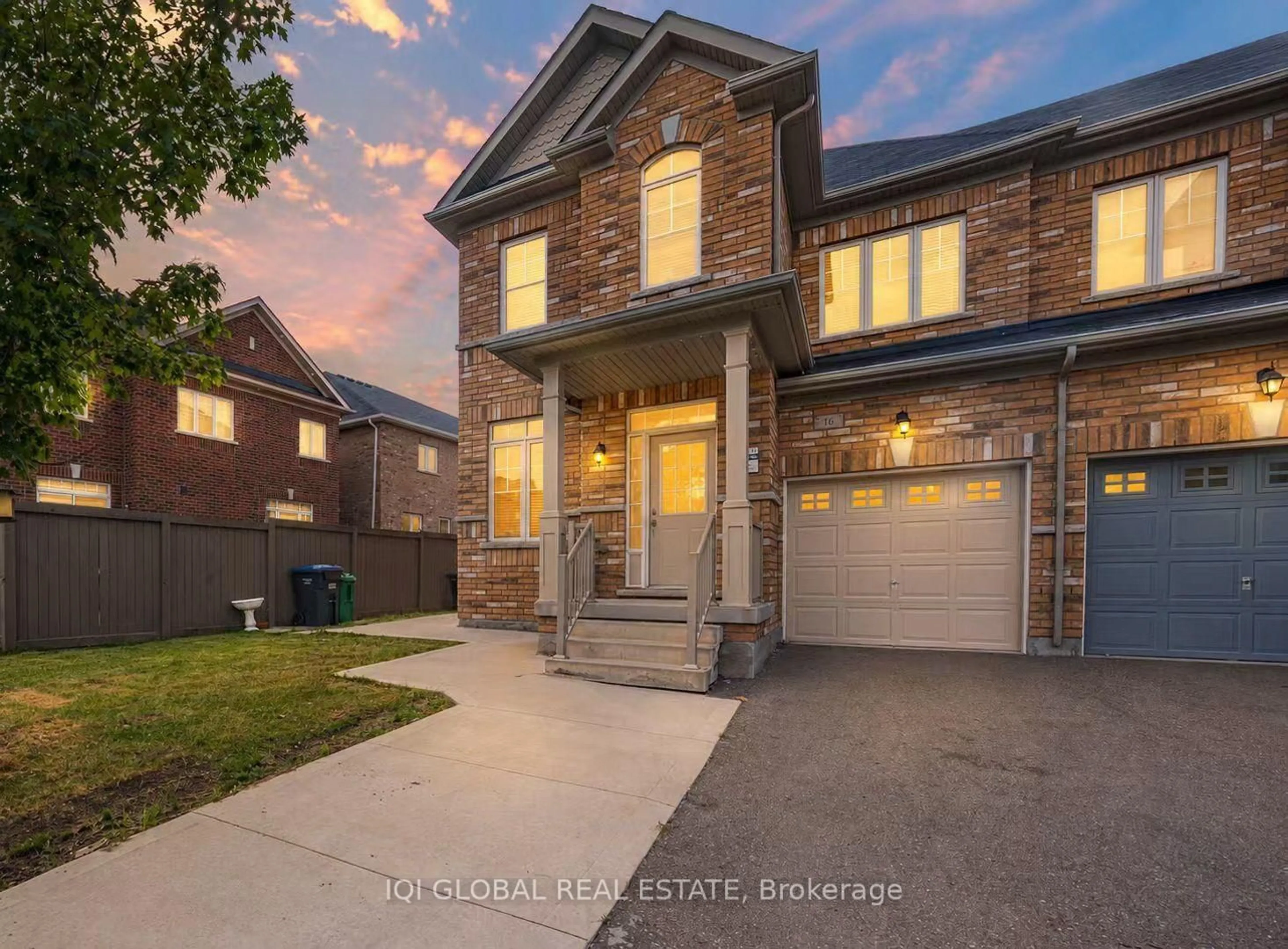 Home with brick exterior material, street for 16 Zenida Rd, Brampton Ontario L7A 0C4