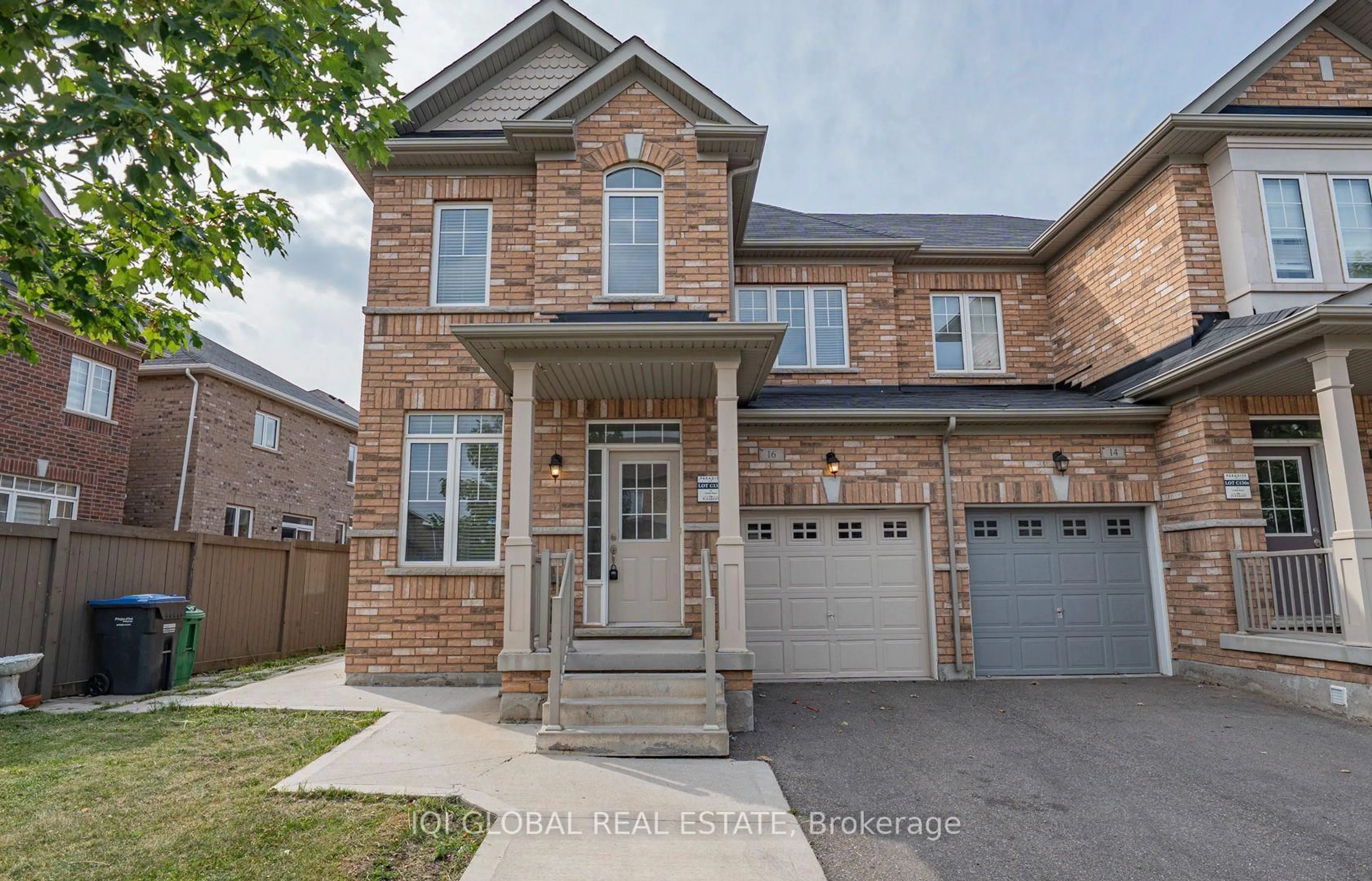 Home with brick exterior material, street for 16 Zenida Rd, Brampton Ontario L7A 0C4
