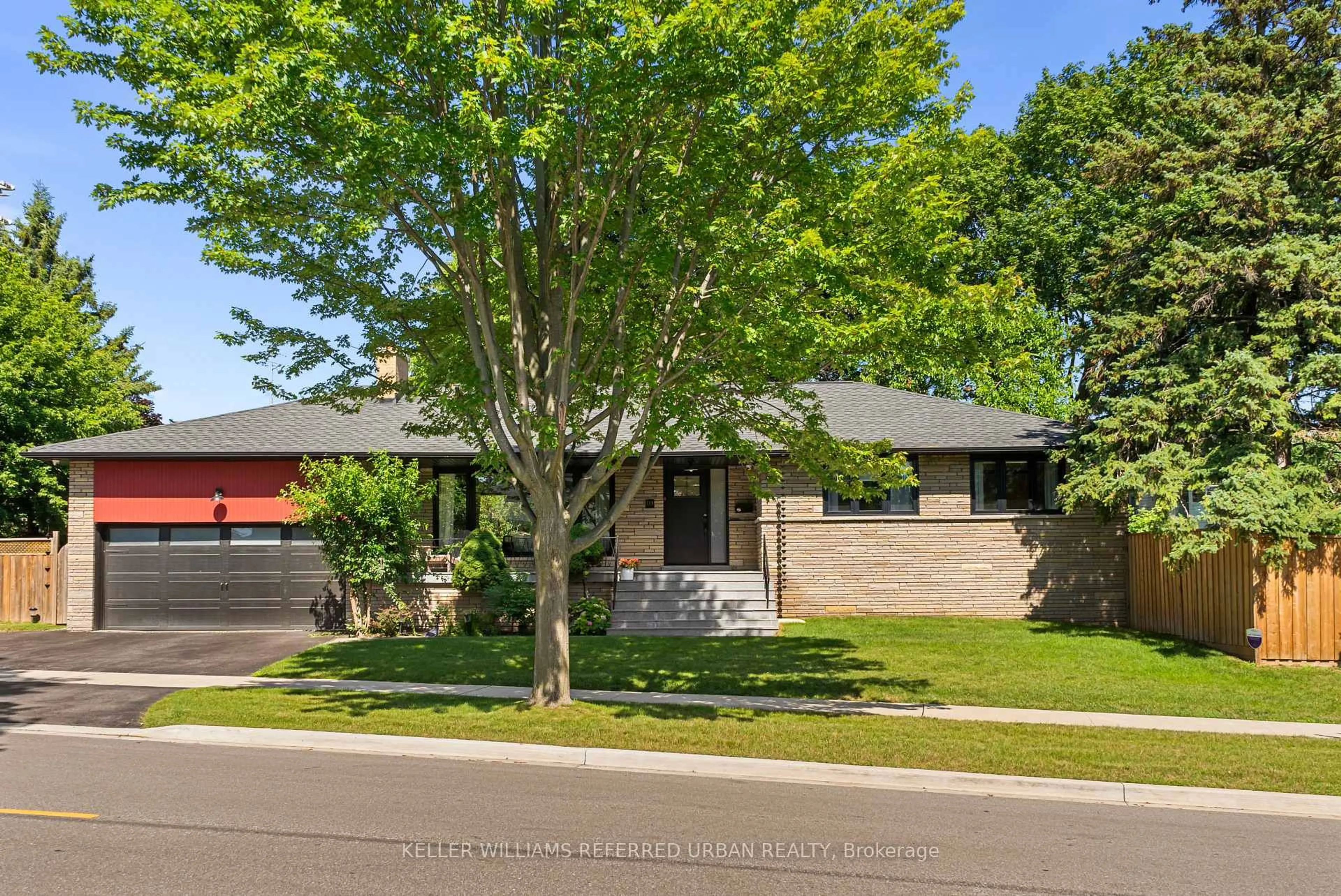 Home with brick exterior material, street for 115 Bonnyview Dr, Toronto Ontario M8Y 3G9