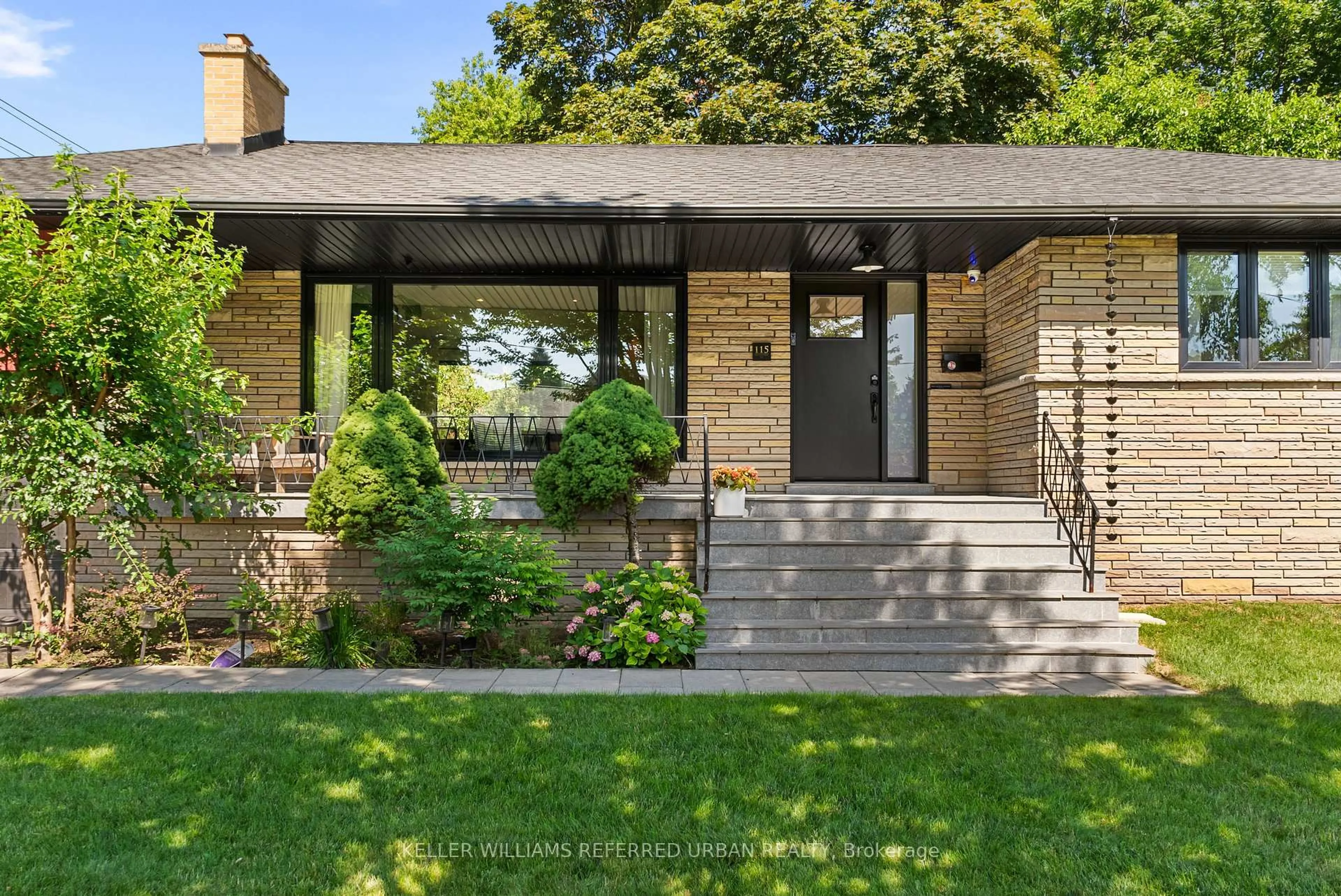 Home with brick exterior material, street for 115 Bonnyview Dr, Toronto Ontario M8Y 3G9
