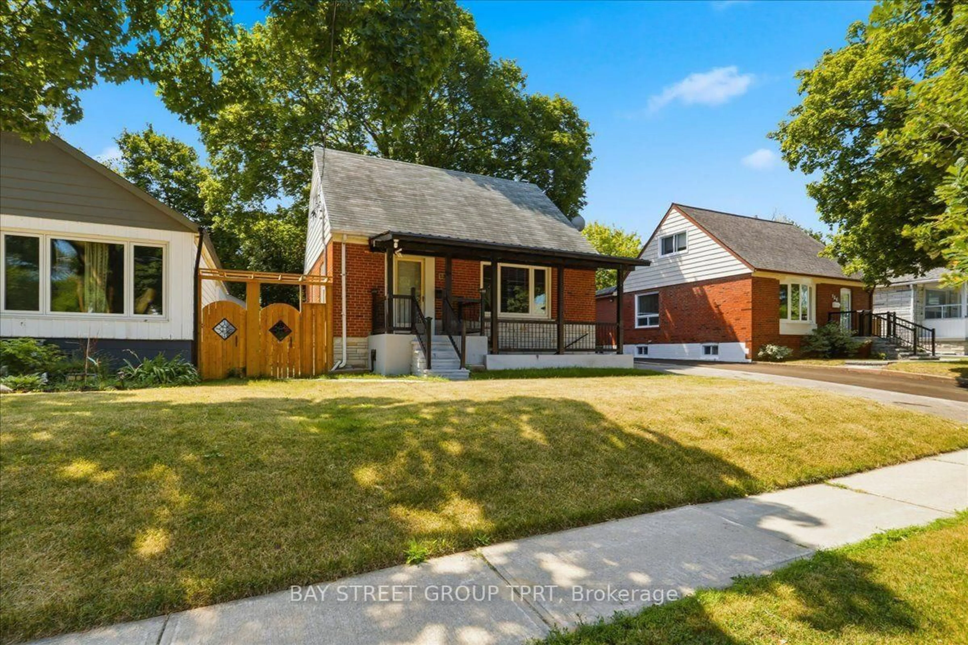 Home with brick exterior material, street for 134 Clearbrooke Circ, Toronto Ontario M9W 2G1