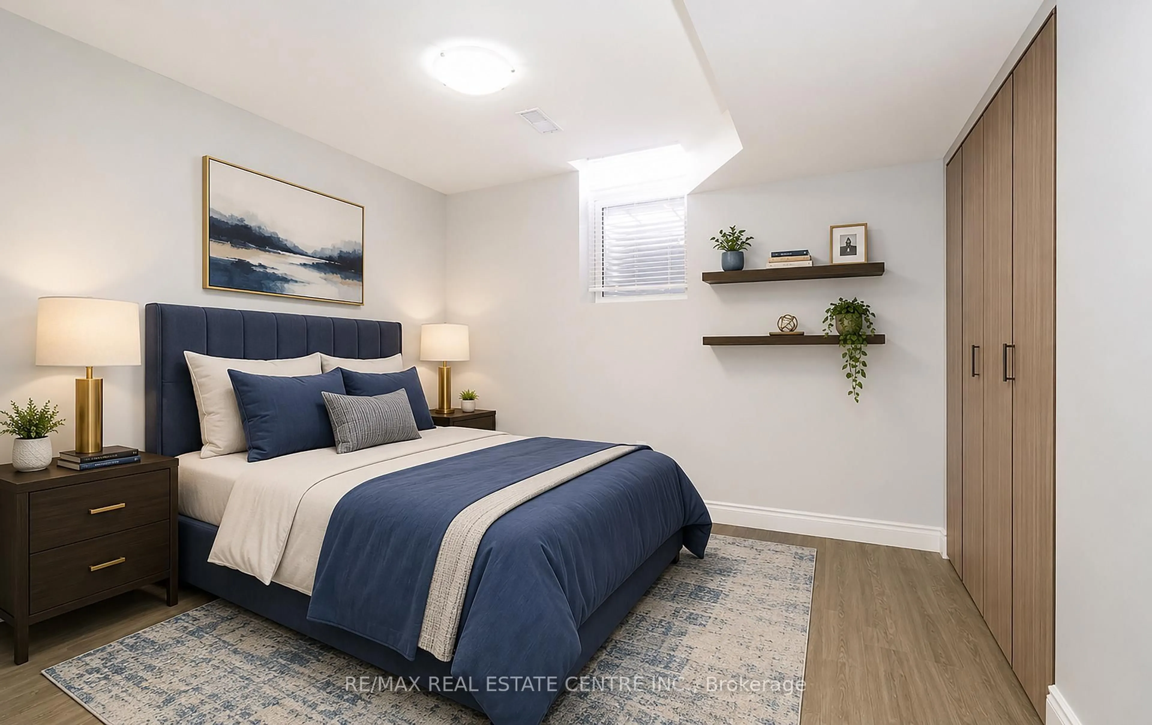 Bedroom with bed, unknown for 15 Donna Dr, Brampton Ontario L6Z 3T3