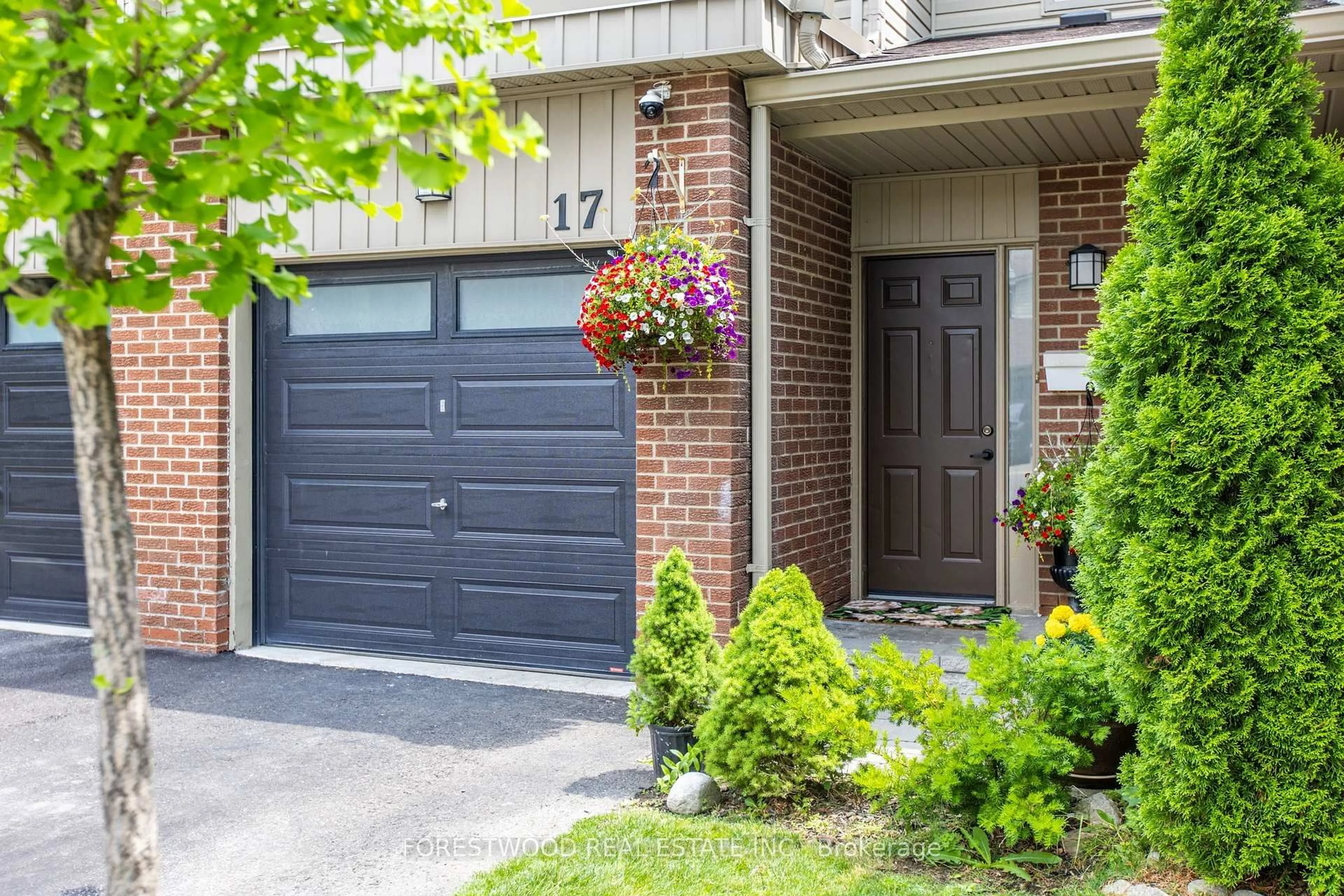 Home with brick exterior material, street for 485 Meadows Blvd #17, Mississauga Ontario L4Z 1H1