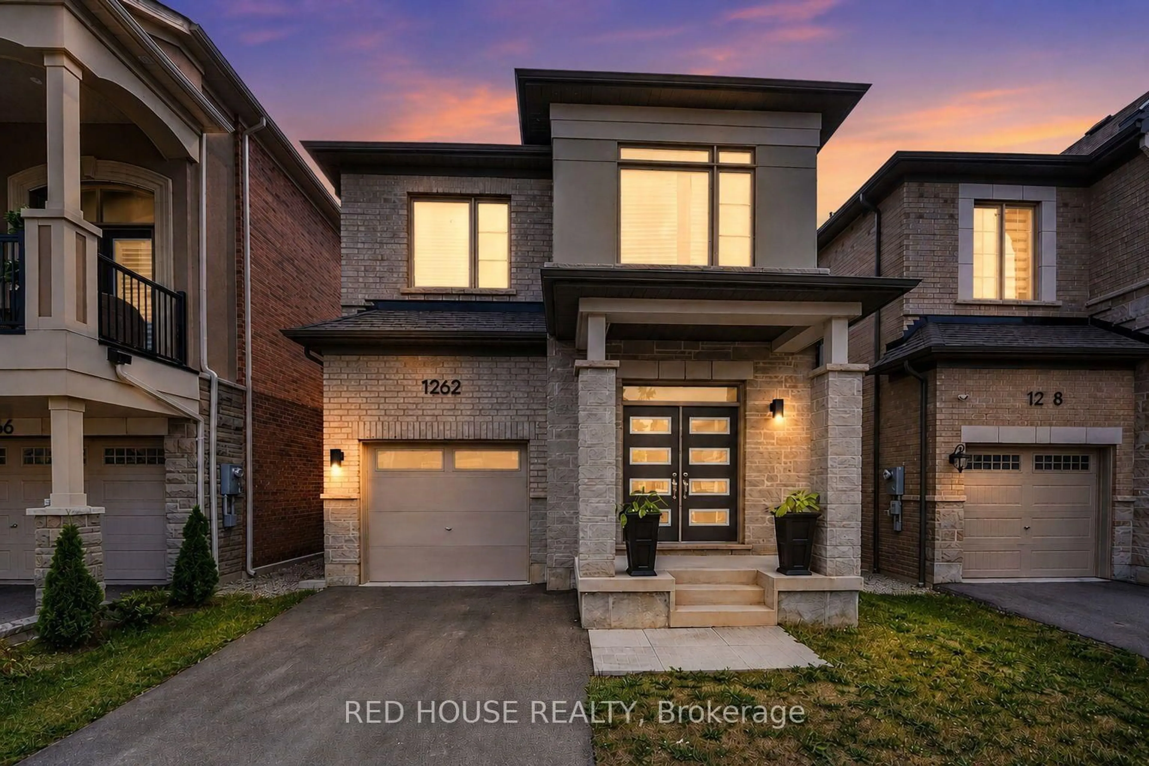 Home with brick exterior material, street for 1262 Trudeau Dr, Milton Ontario L9T 6H8