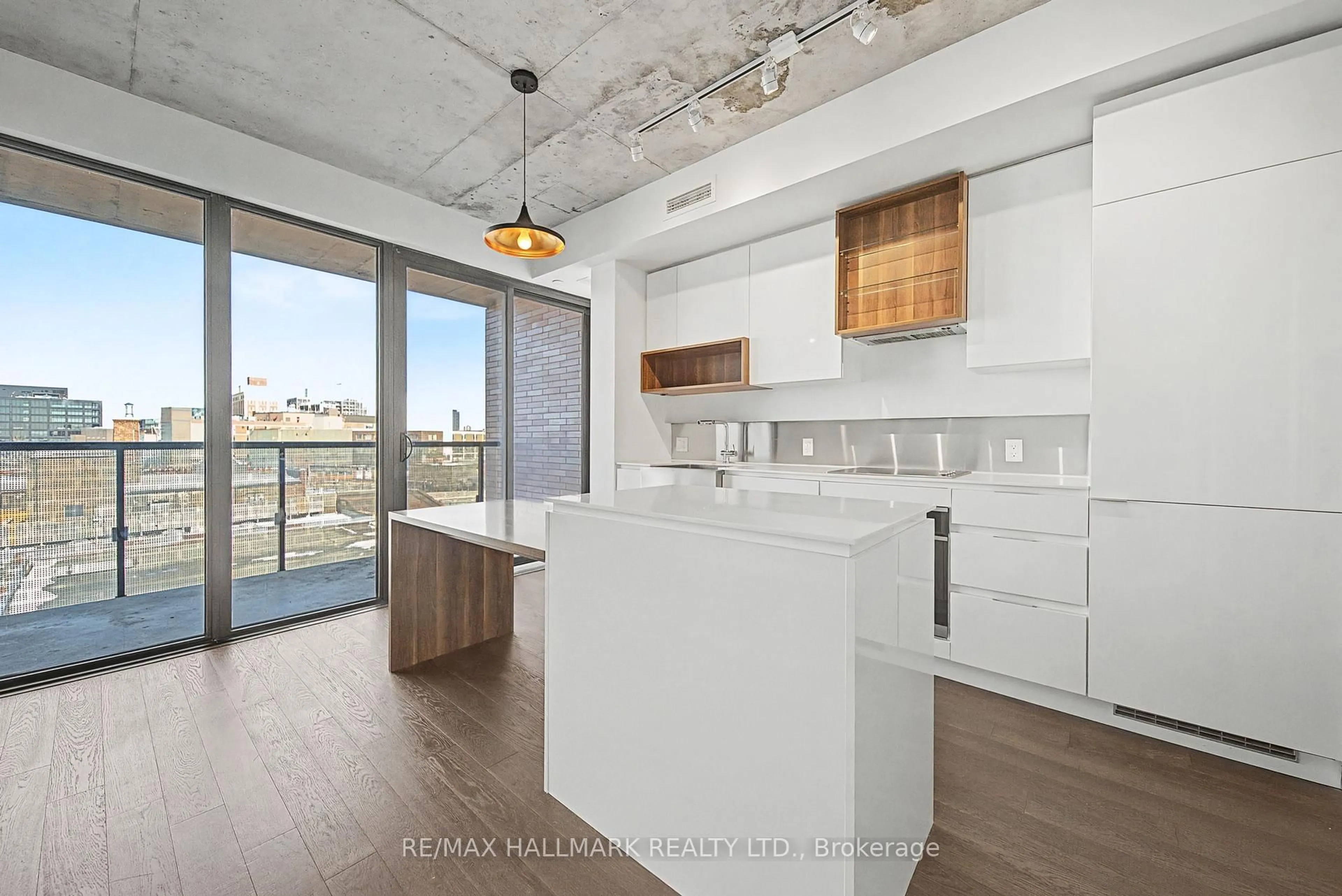 Open concept kitchen, unknown for 383 Sorauren Ave #609, Toronto Ontario M6R 0A4