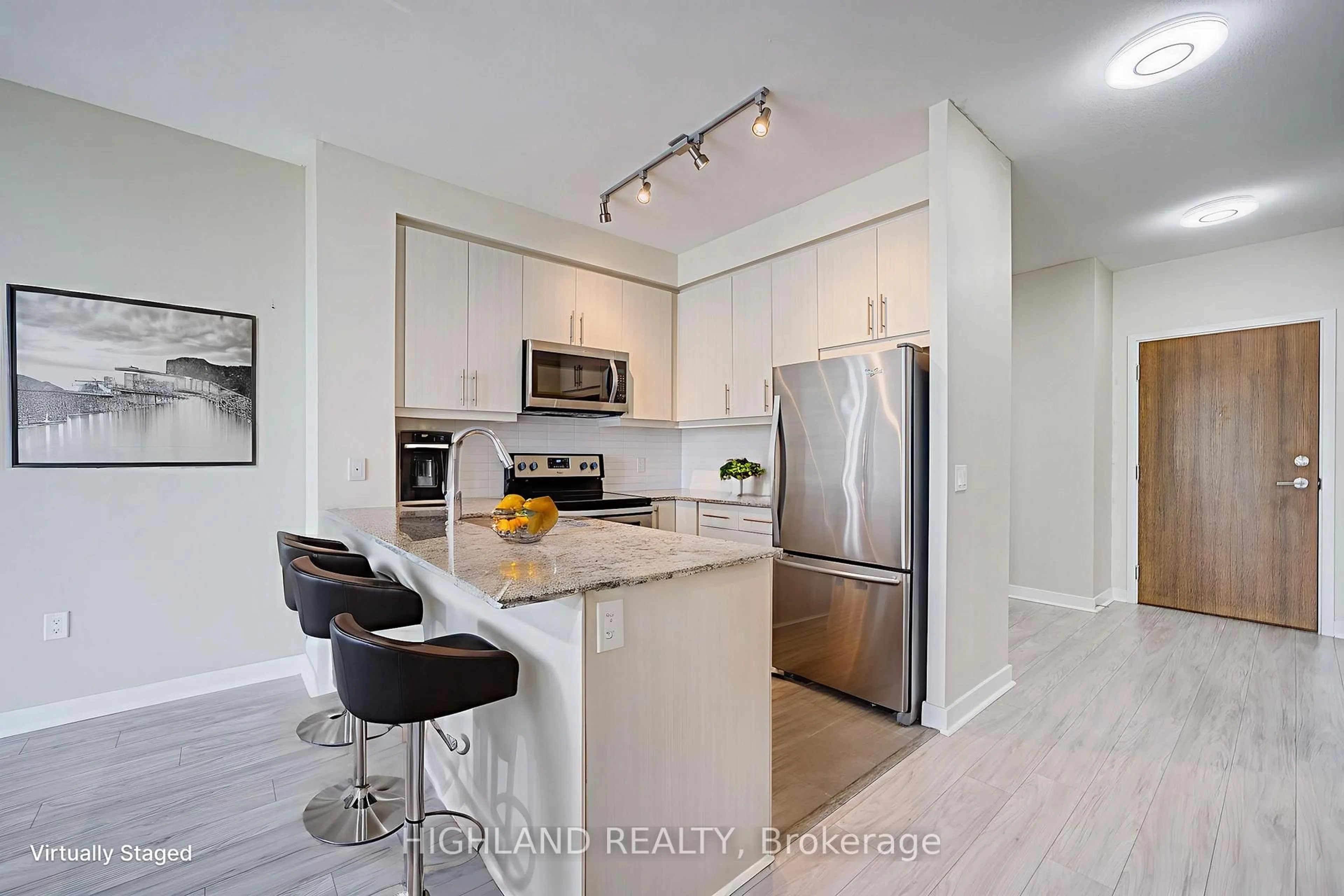 Open concept kitchen, unknown for 3975 Grand Park Dr #2608, Mississauga Ontario L5B 0K4