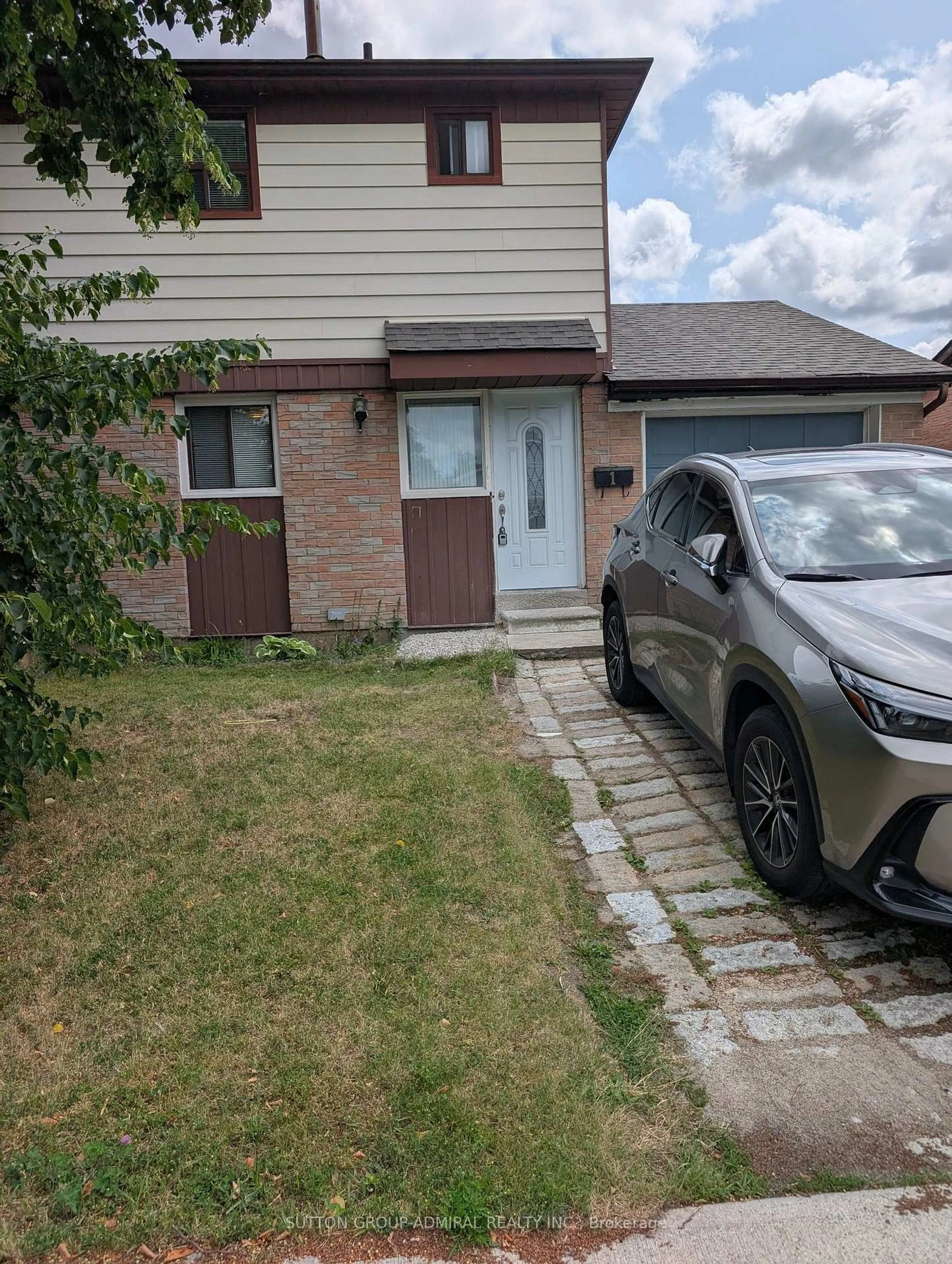 A pic from outside/outdoor area/front of a property/back of a property/a pic from drone, street for 1 Damascus Dr, Toronto Ontario M9V 4E9