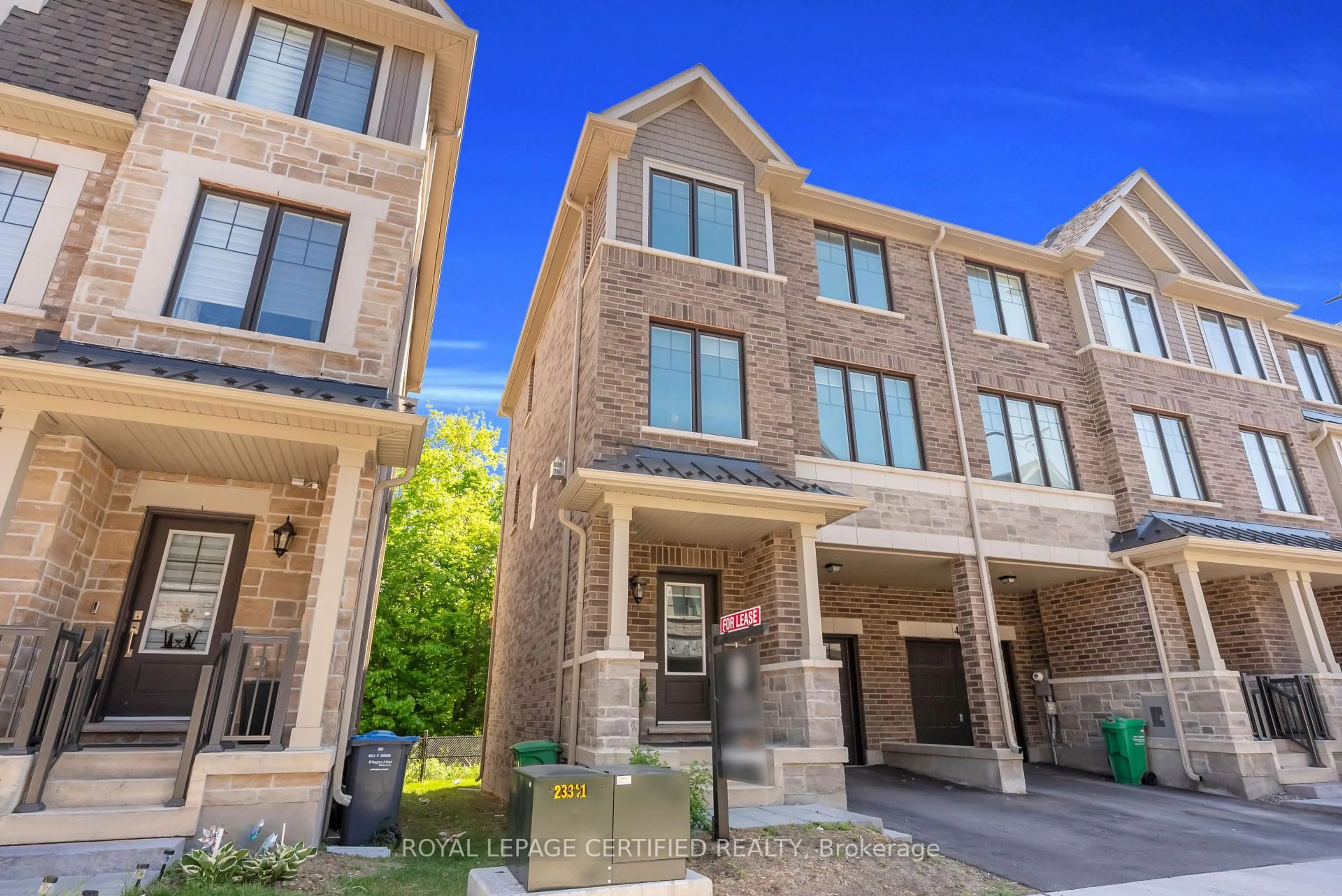 Home with brick exterior material, street for 45 Folcroft St, Brampton Ontario L6Y 6L3