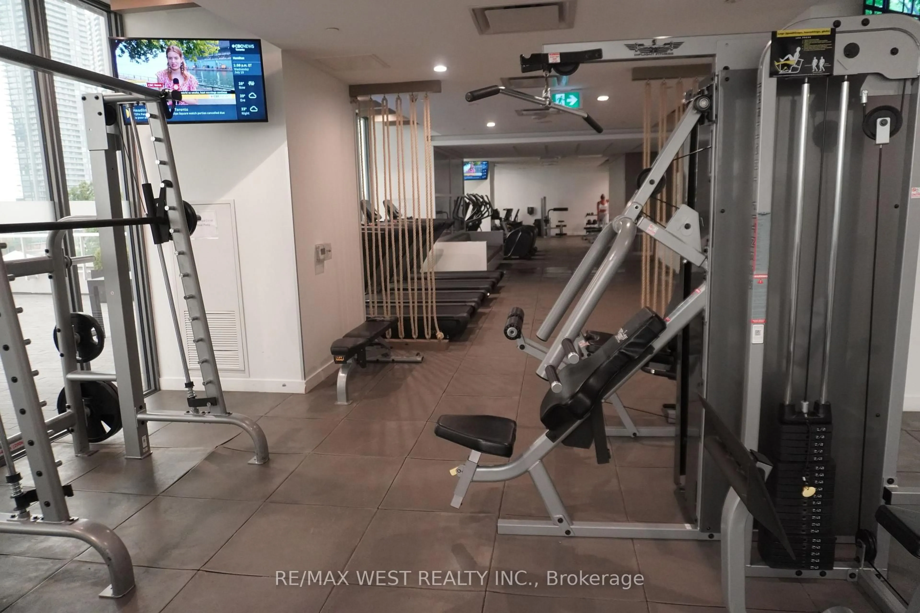 Gym or fitness room for 70 Annie Craig Dr #5101, Toronto Ontario M8V 0G2