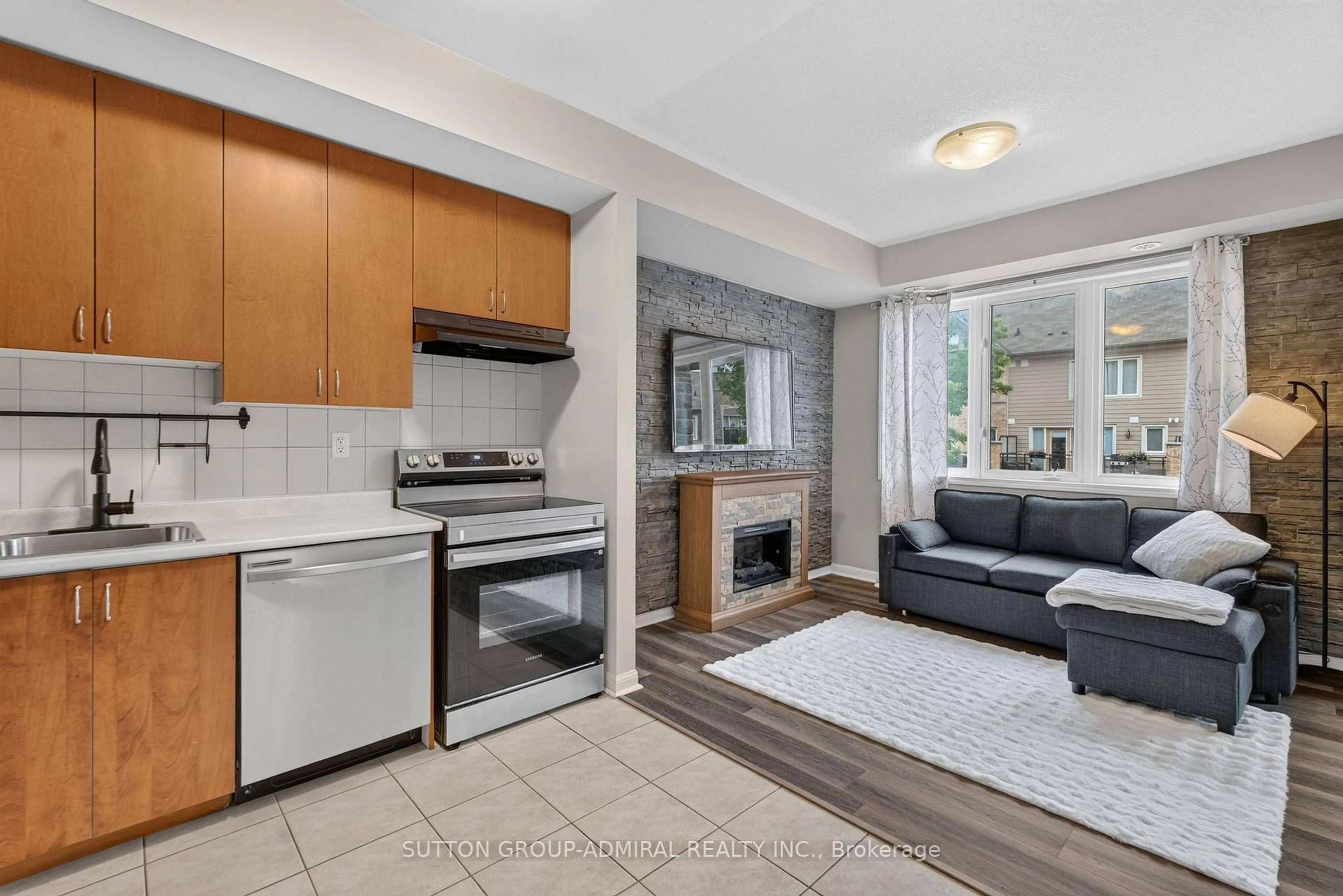 Open concept kitchen, unknown for 3075 Thomas St #213, Mississauga Ontario L5M 0L8