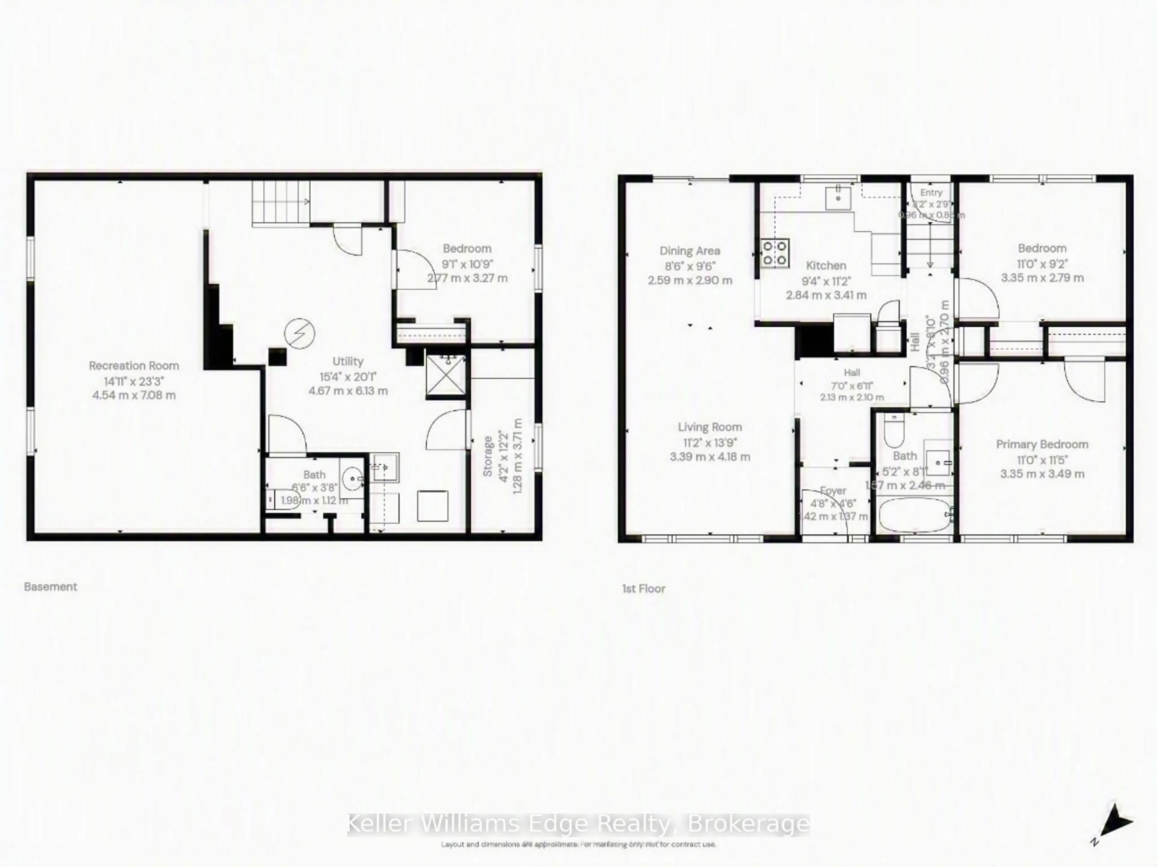 Floor plan for 292 Mill St, Halton Hills Ontario L7J 1J9