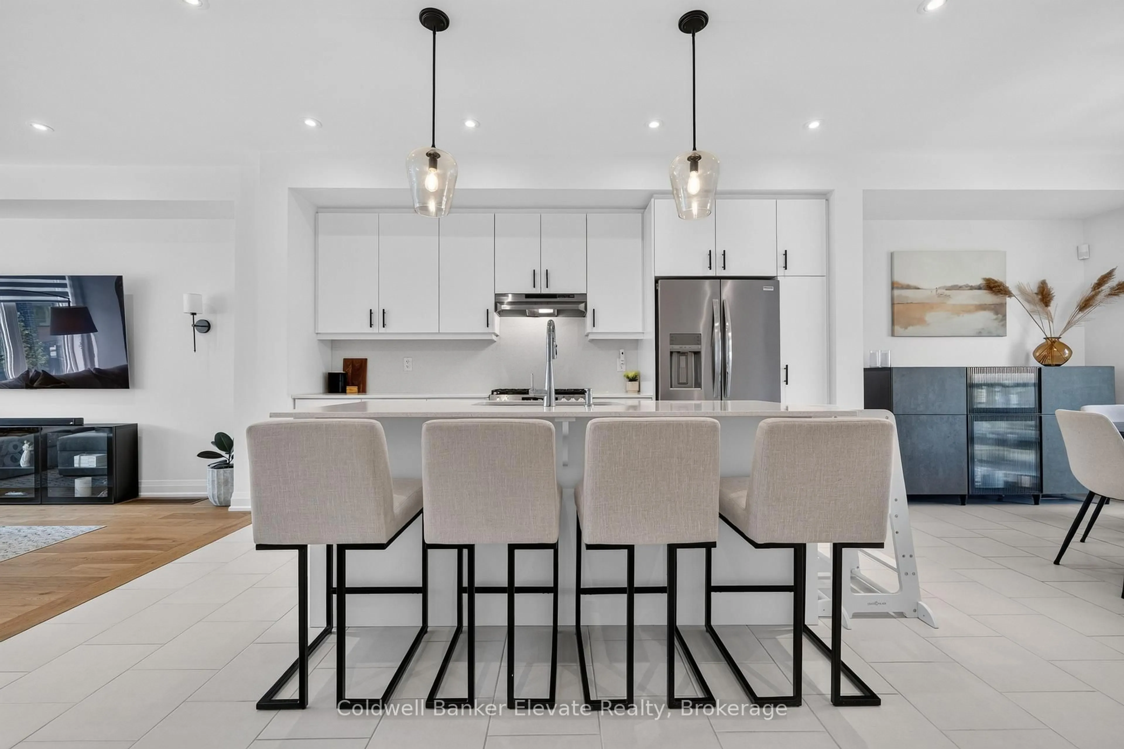 Open concept kitchen, unknown for 76 Windtree Way, Halton Hills Ontario L7G 0P6