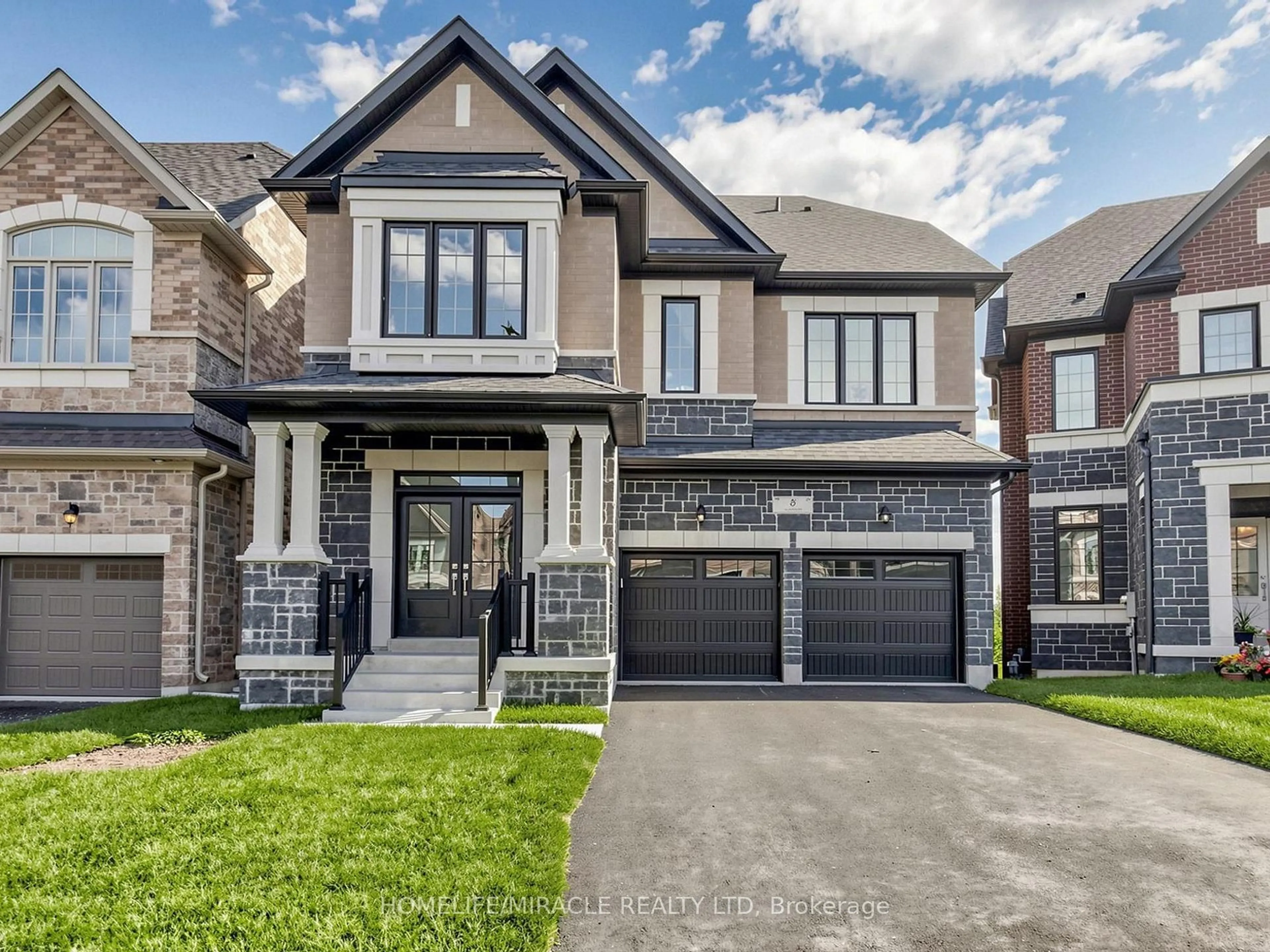 Home with brick exterior material, street for 8 Ralston Crt, Brampton Ontario L6X 5S9