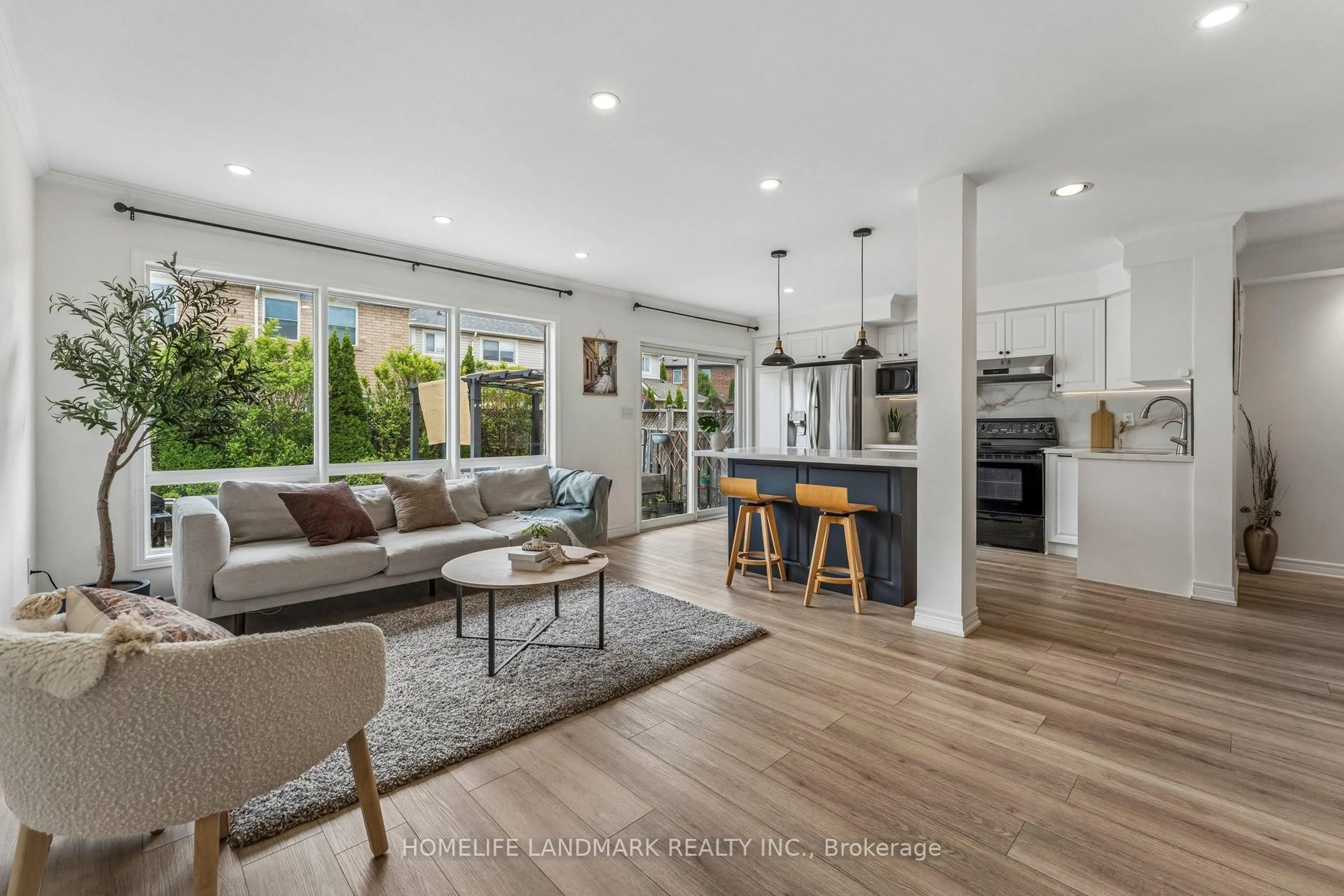 Open concept kitchen, unknown for 1080 Cooper Ave, Milton Ontario L9T 6A9
