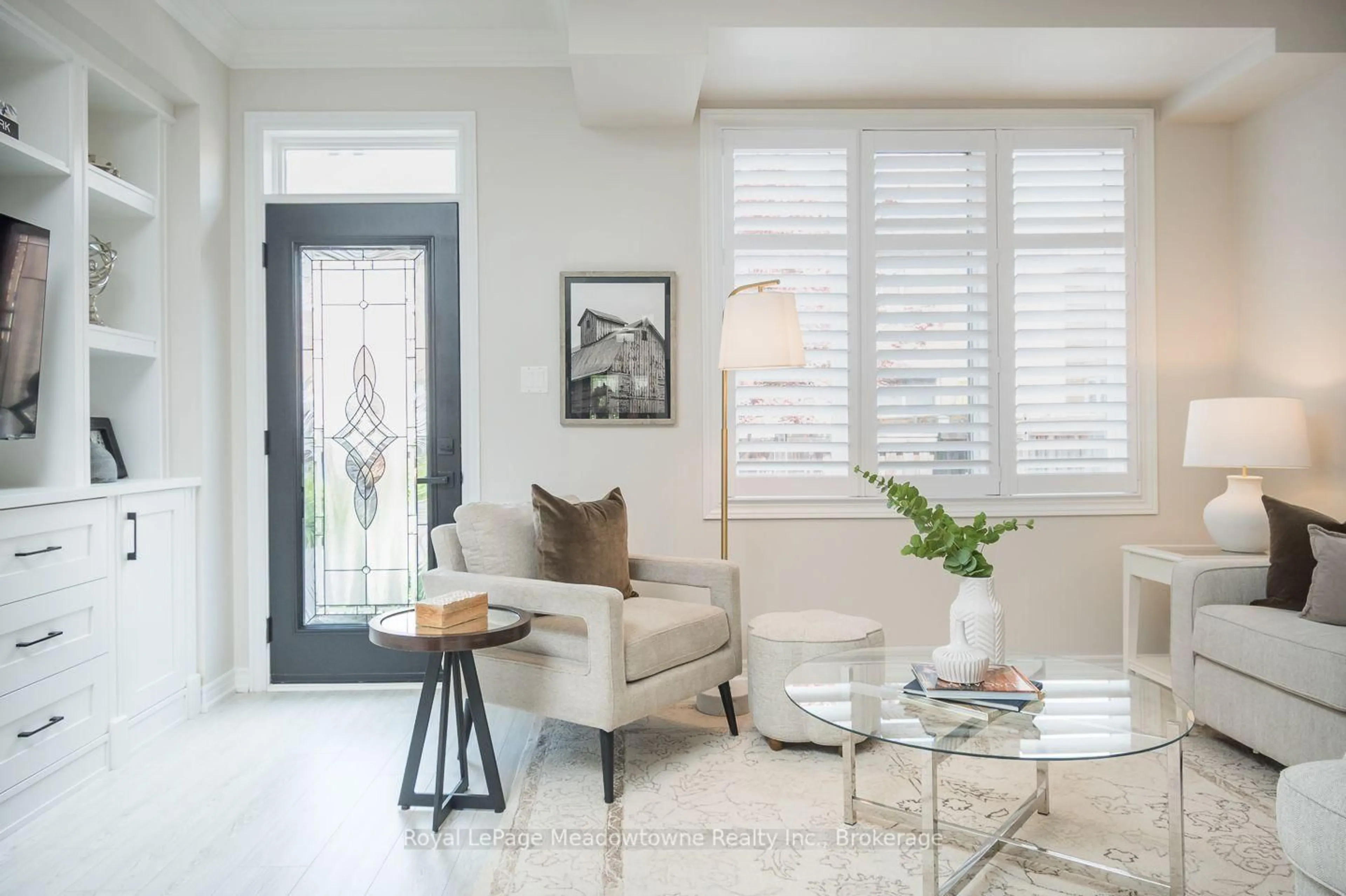 Living room with furniture, ceramic/tile floor for 158 Etheridge Ave, Milton Ontario L9E 1H1