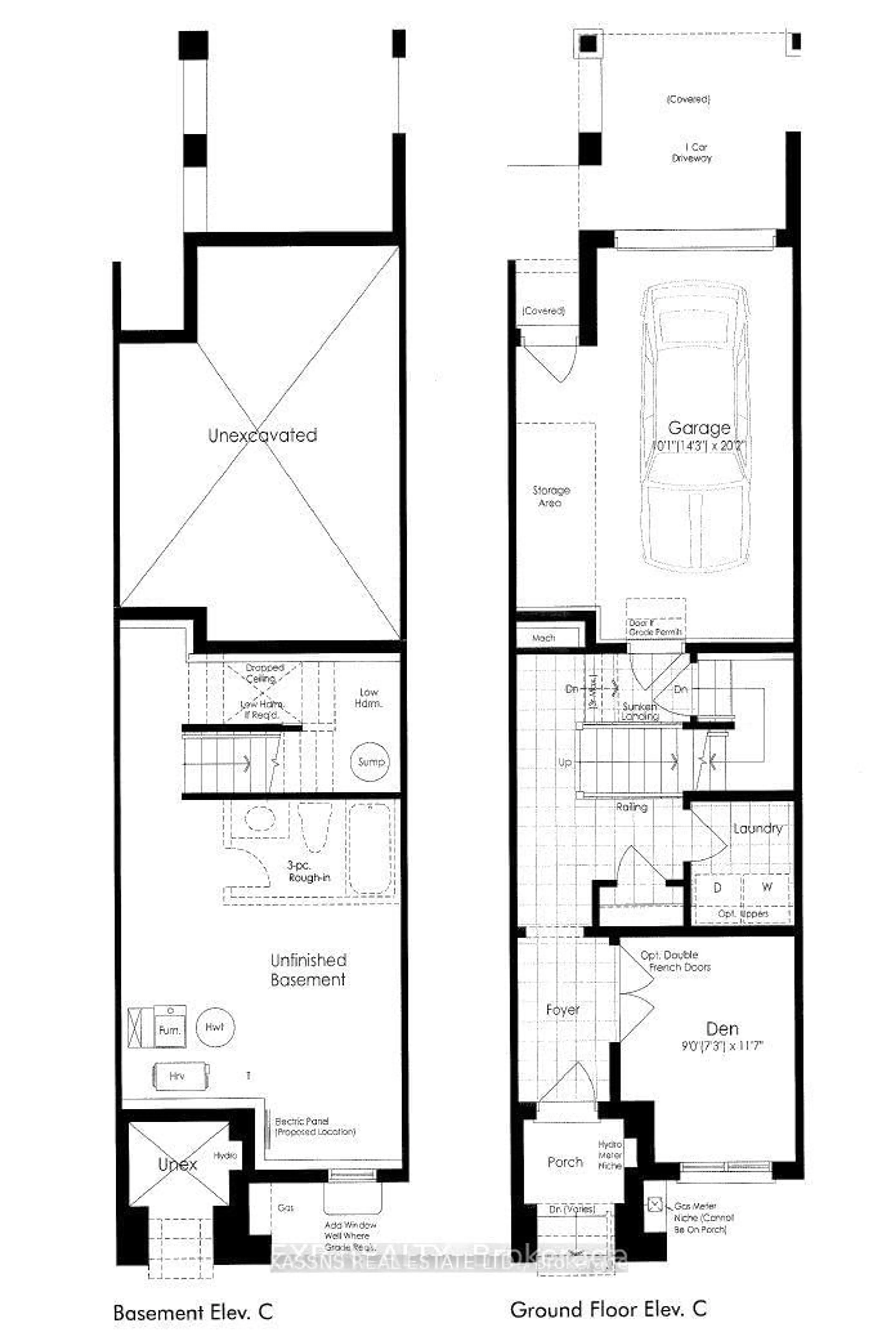 Floor plan for 3305 Sixth Line, Oakville Ontario L6H 0Z6