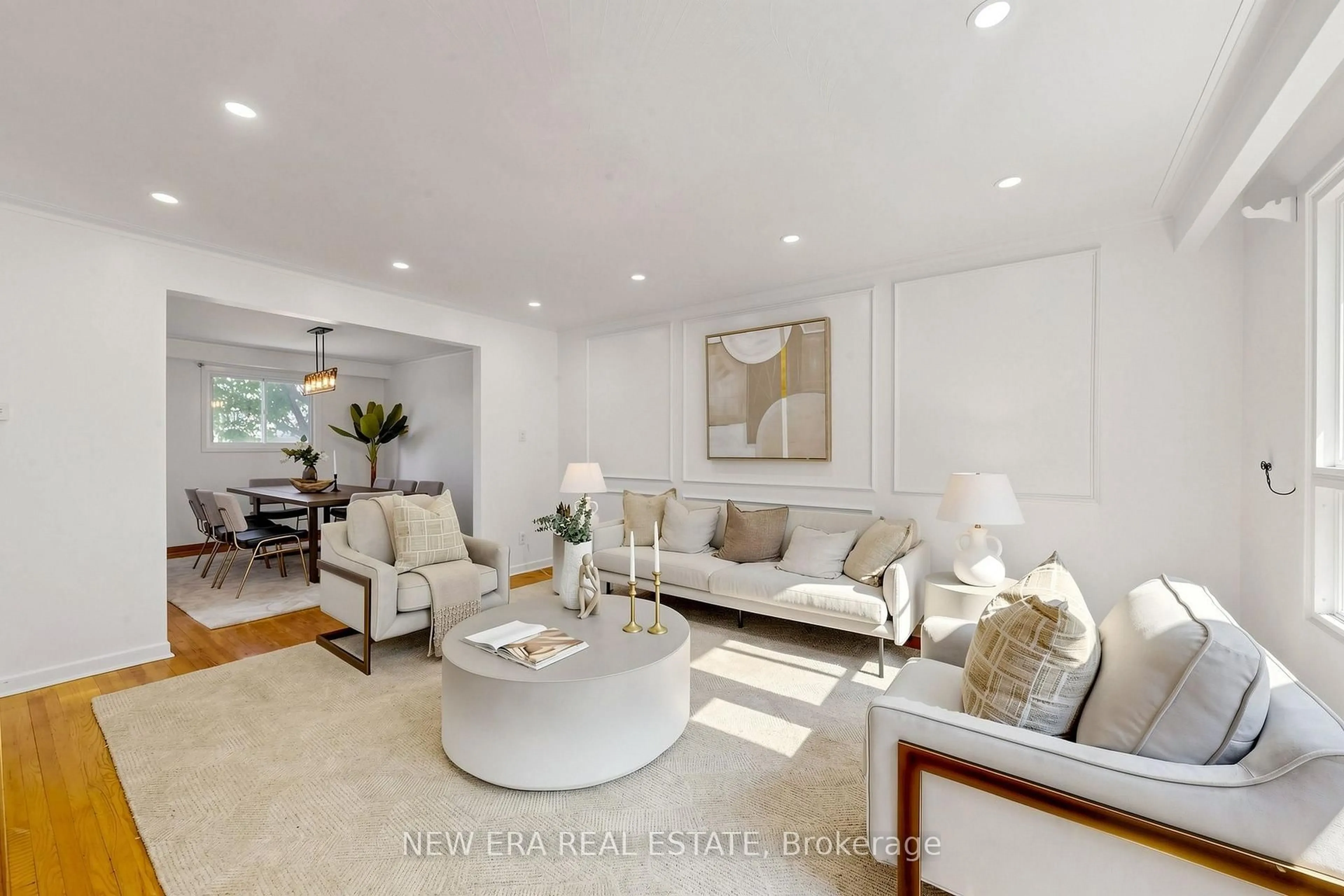 Living room with furniture, ceramic/tile floor for 246 Grandravine Dr, Toronto Ontario M3N 1J3