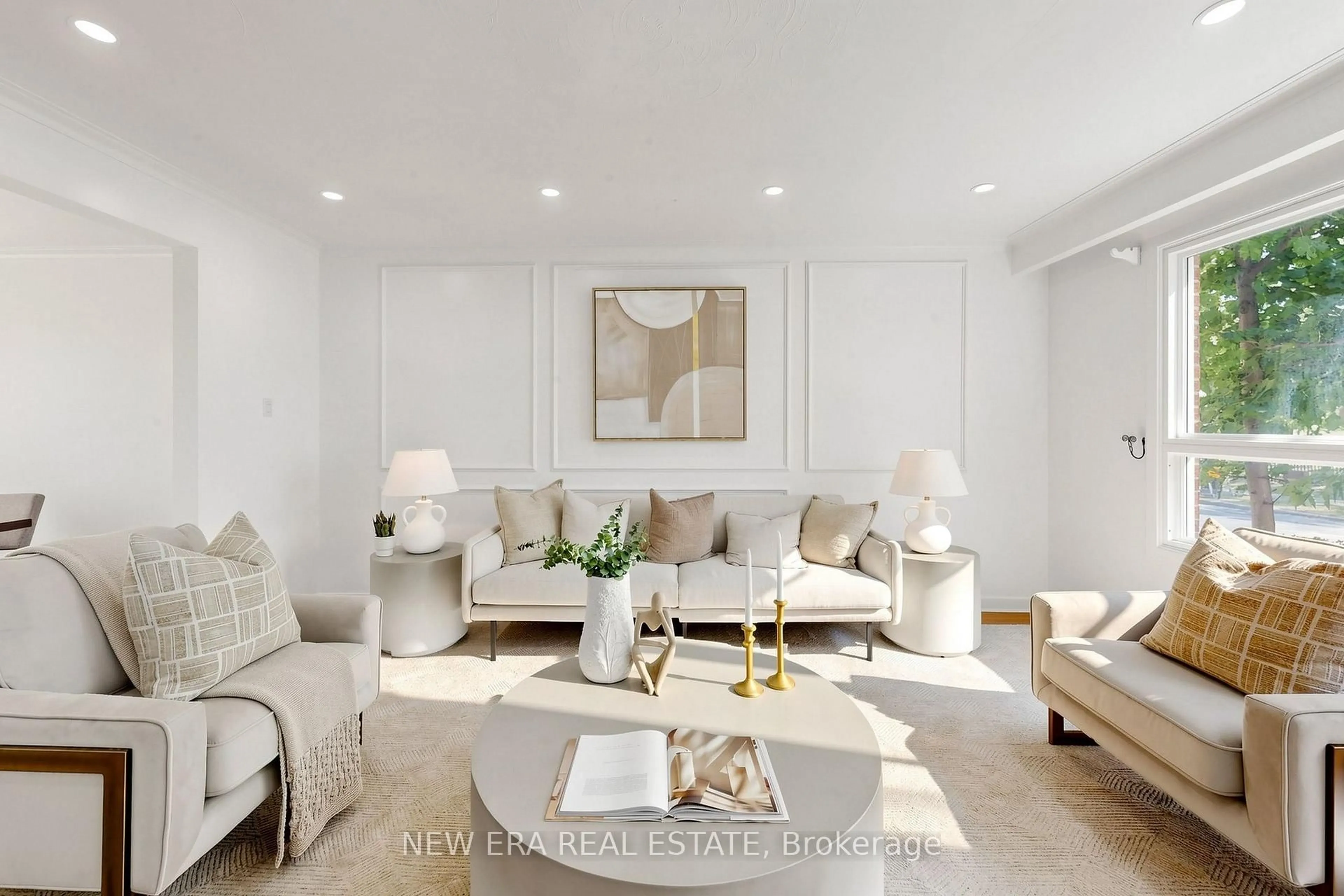 Living room with furniture, unknown for 246 Grandravine Dr, Toronto Ontario M3N 1J3