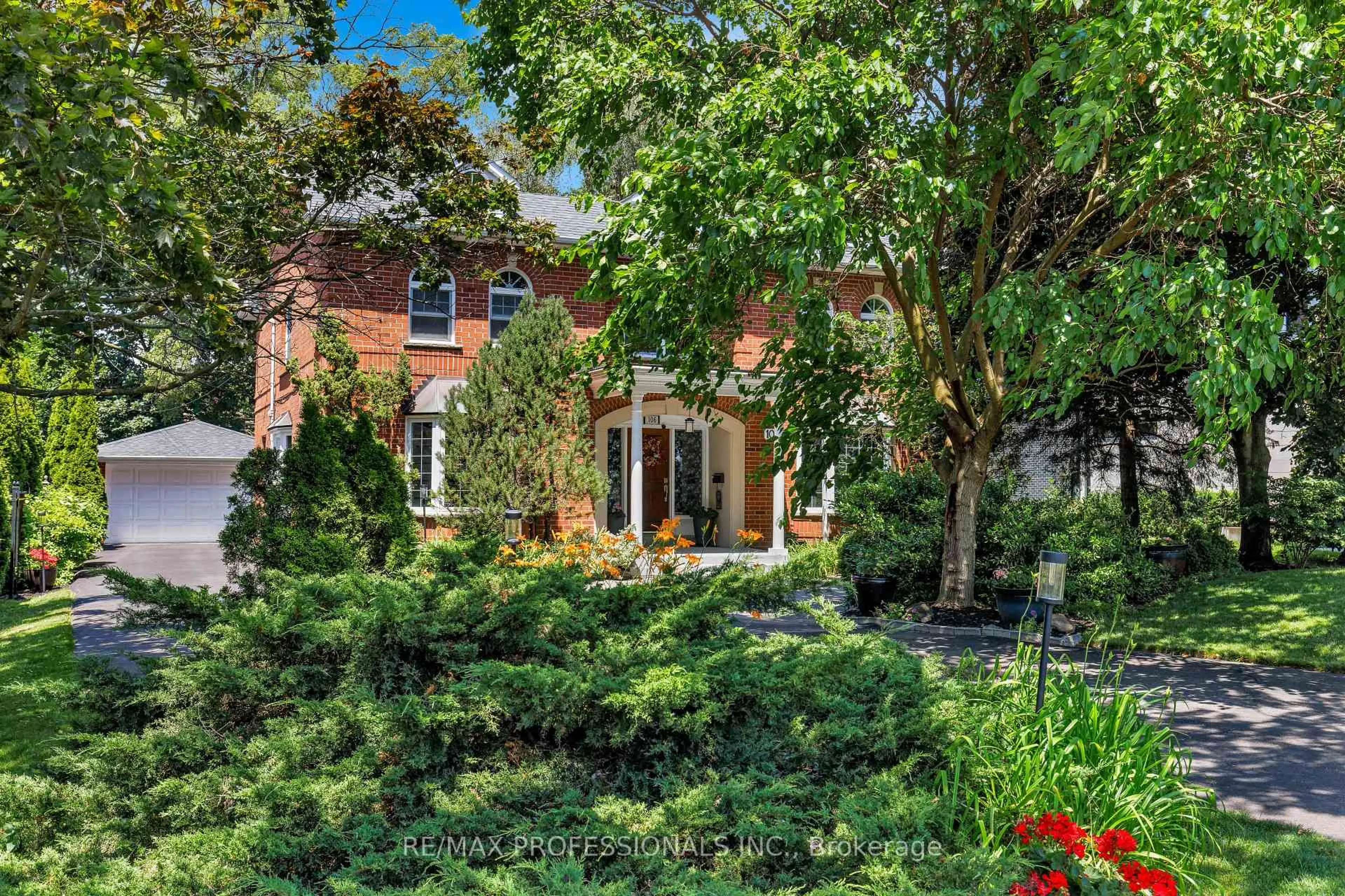 Home with brick exterior material, street for 106 Rathburn Rd, Toronto Ontario M9A 1R7