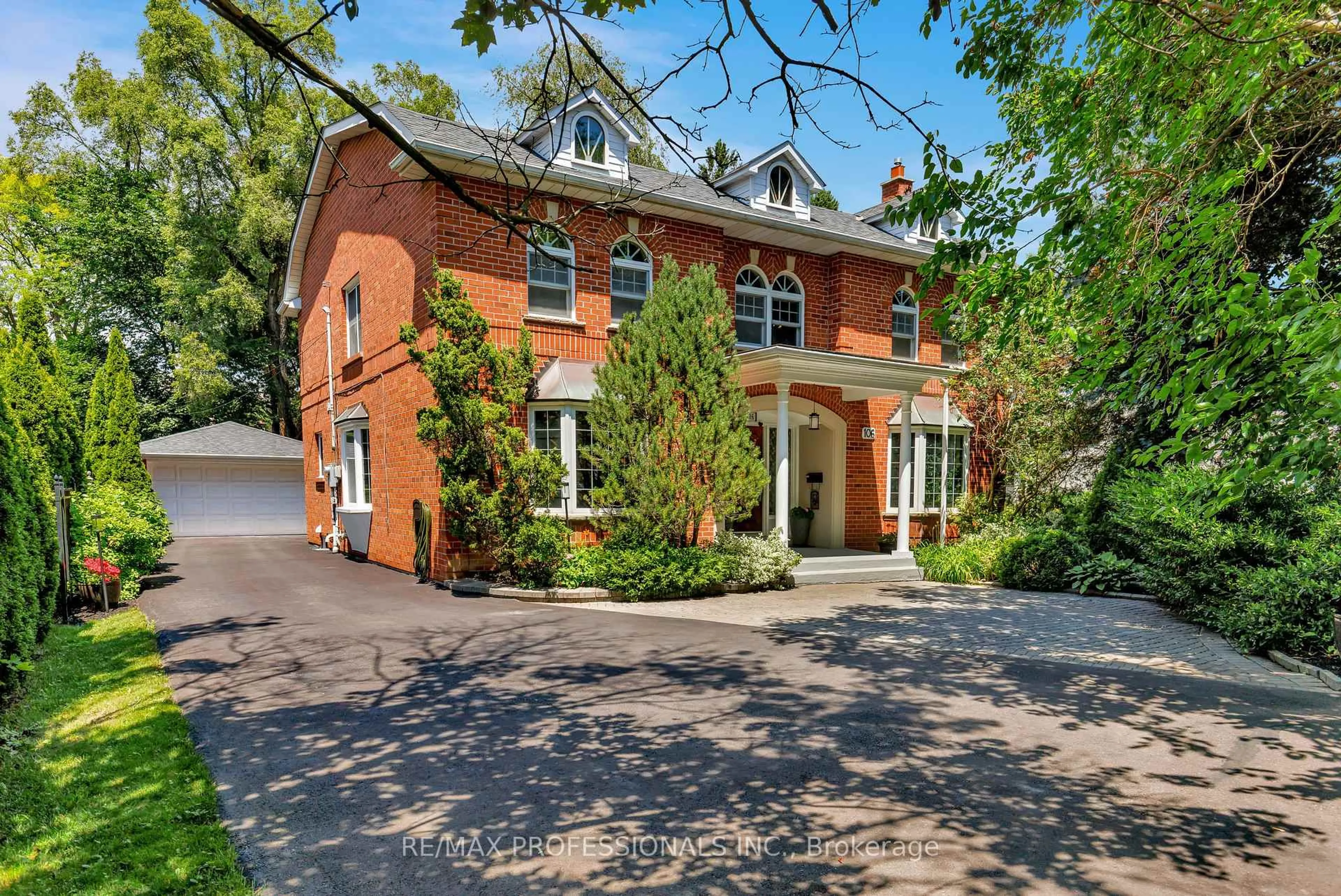 Home with brick exterior material, street for 106 Rathburn Rd, Toronto Ontario M9A 1R7