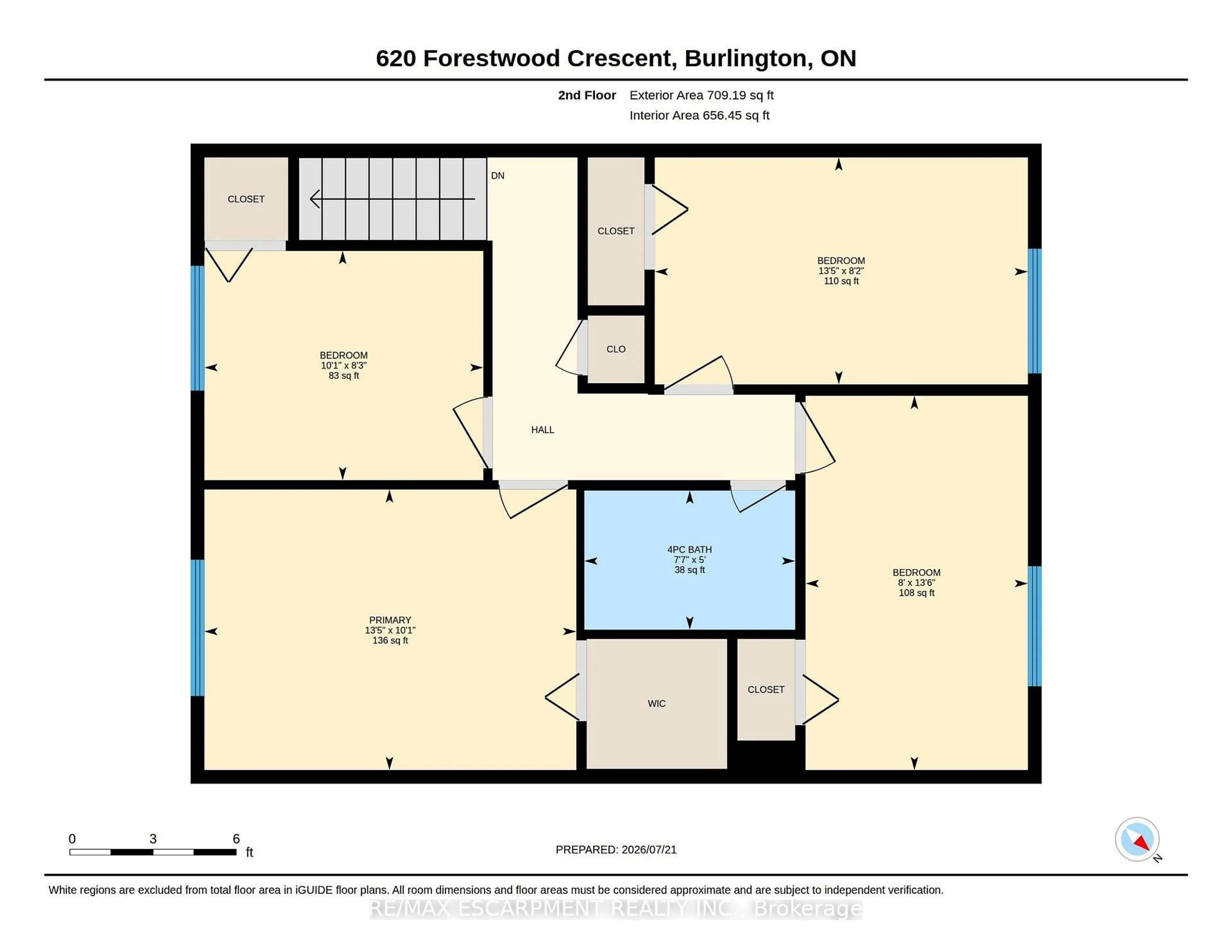 Floor plan for 620 Forestwood Cres, Burlington Ontario L7L 4K5