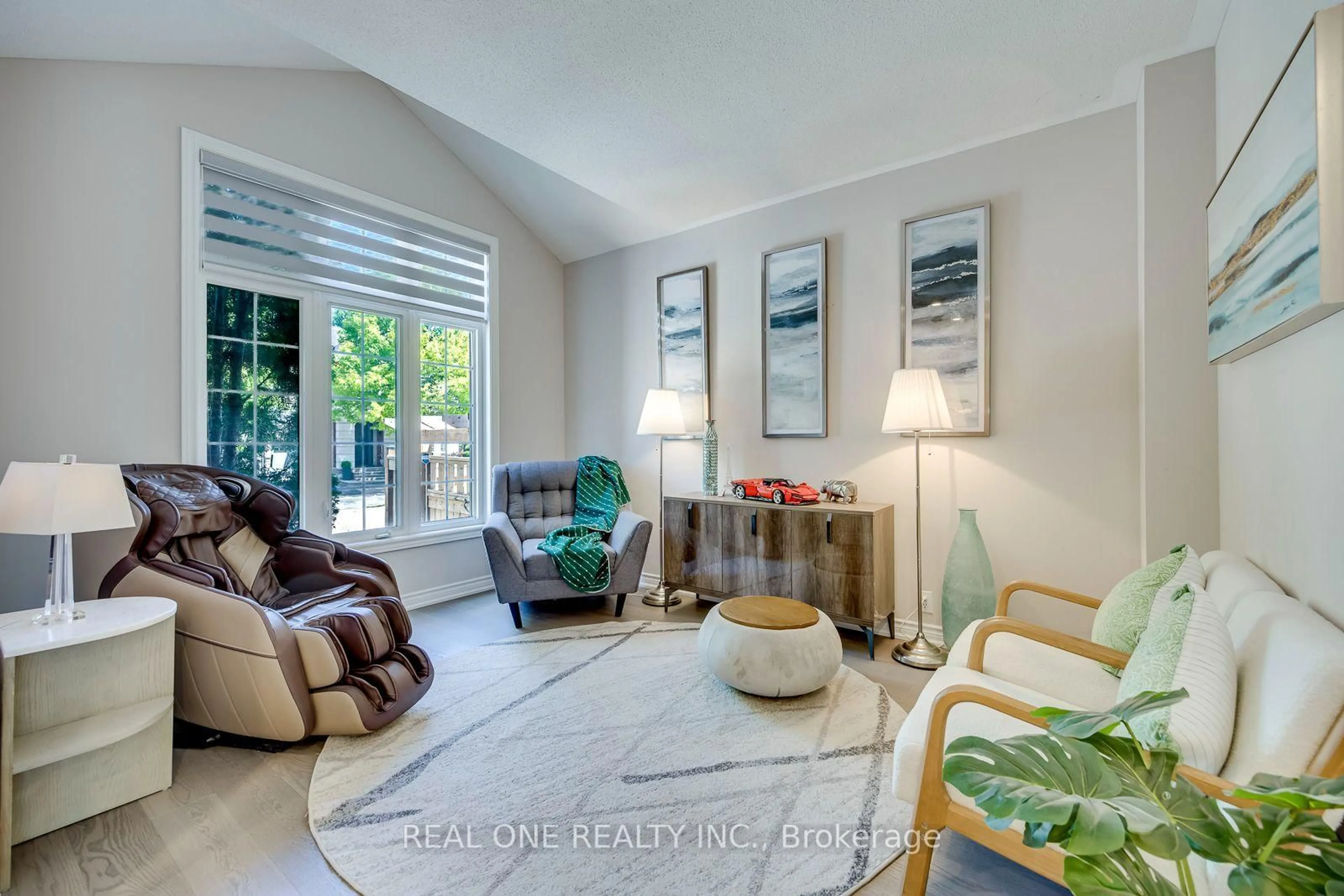 Living room with furniture, ceramic/tile floor for 238 Nautical Blvd, Oakville Ontario L6L 0B9