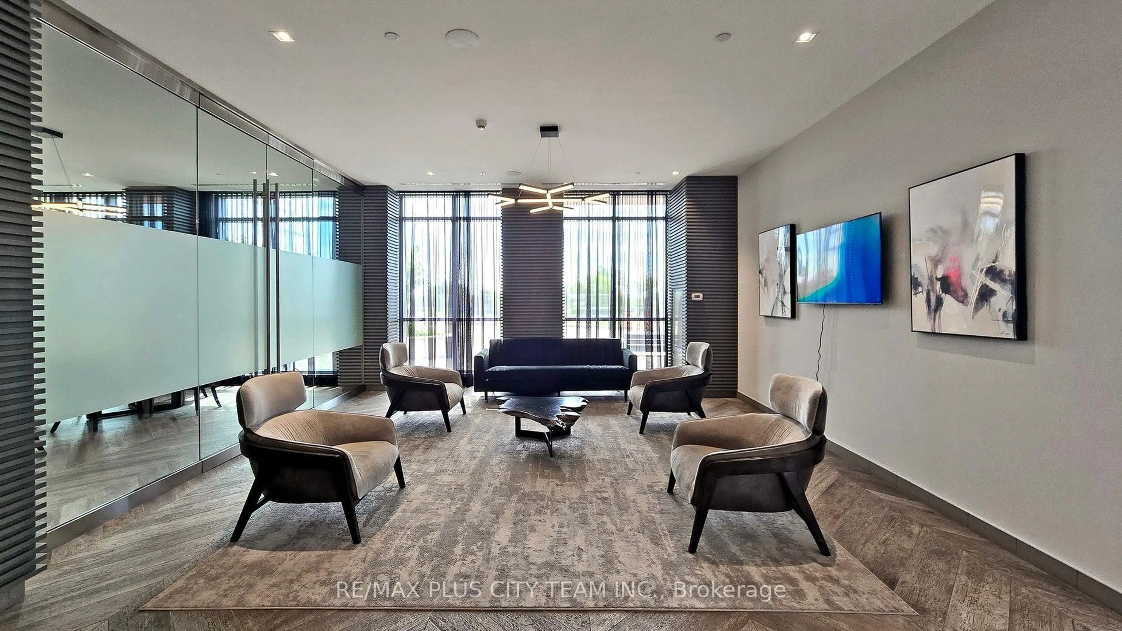Lobby for 50 Thomas Riley Rd #423, Toronto Ontario M9B 0C5