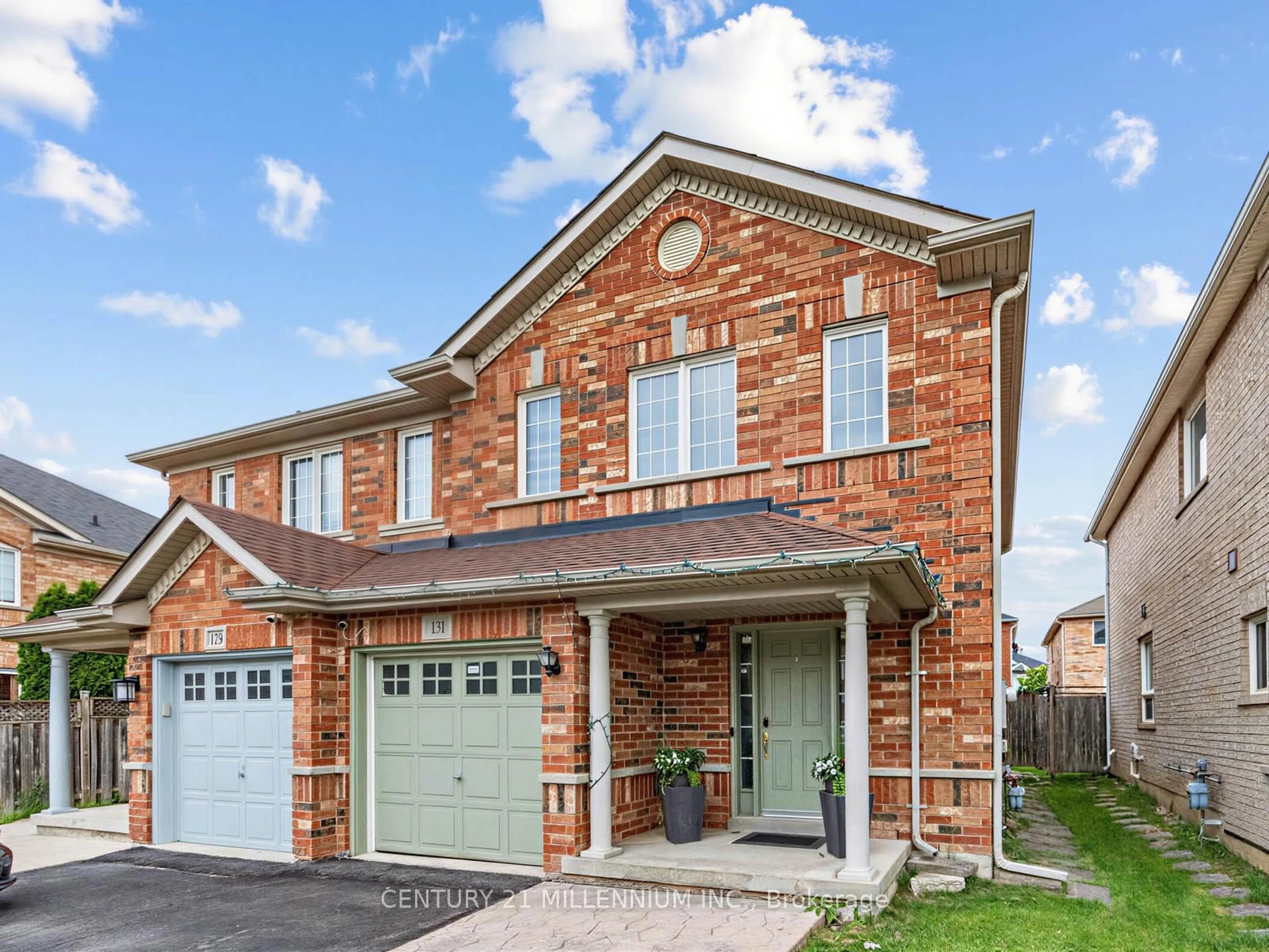 Home with brick exterior material, street for 131 Sugarhill Dr, Brampton Ontario L7A 3X4