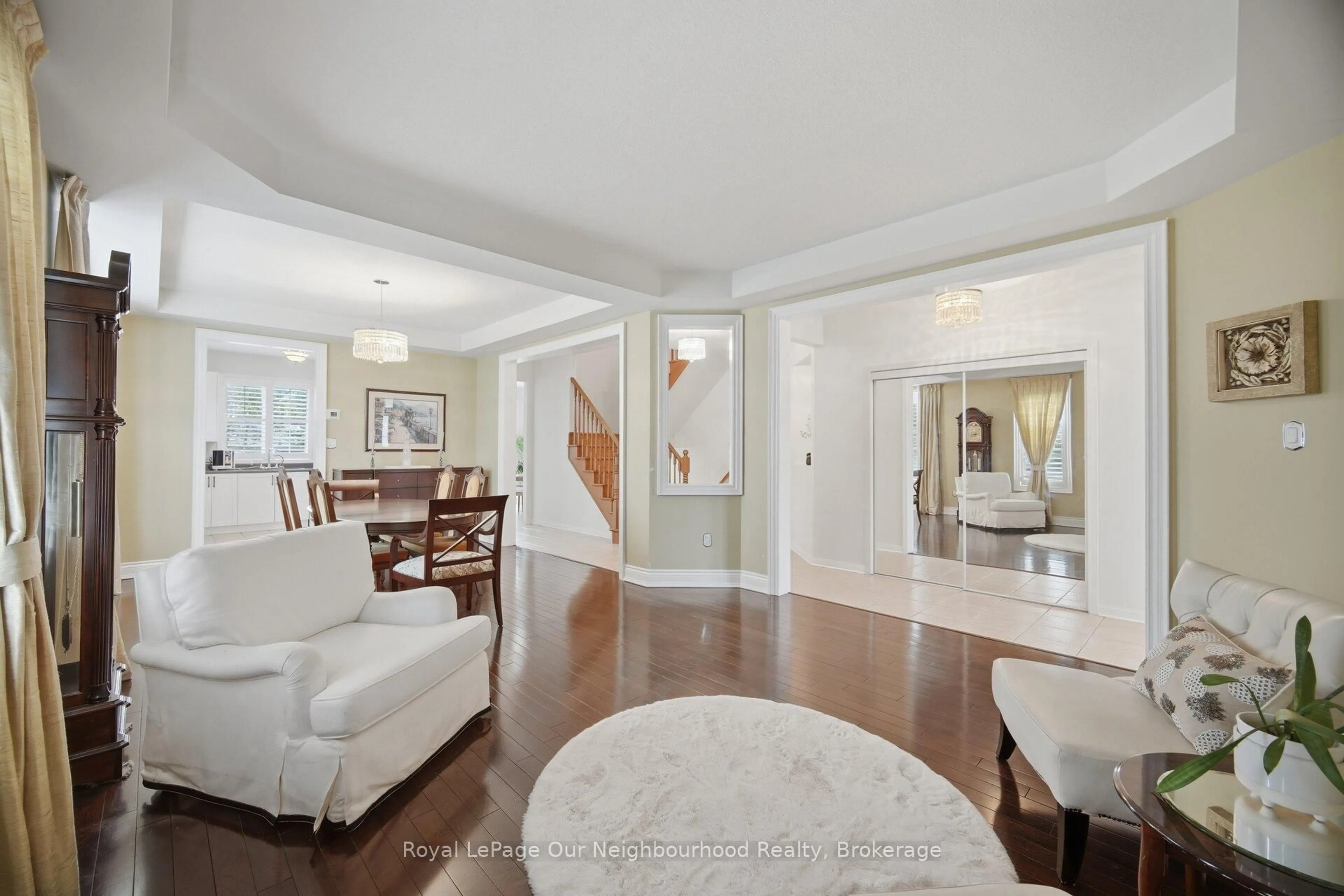 Living room with furniture, unknown for 69 Bloomsbury Ave, Brampton Ontario L6P 1S6