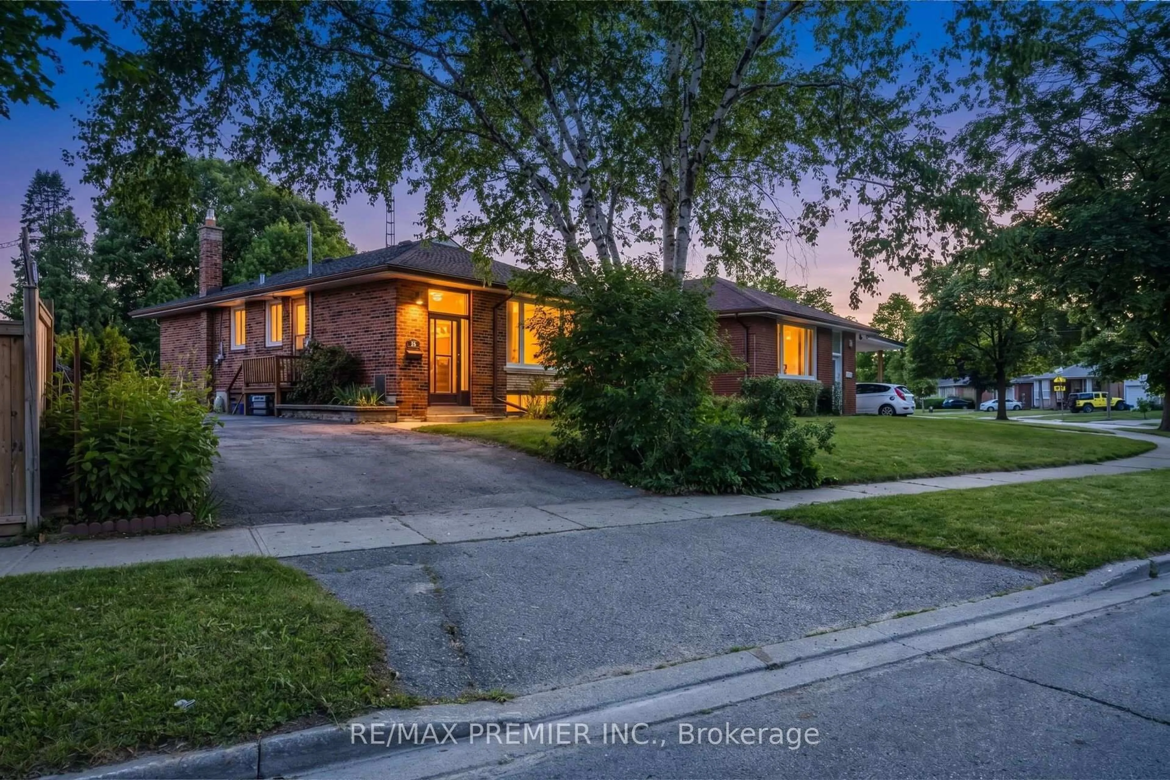 Home with brick exterior material, street for 35 Barkwin Dr, Toronto Ontario M9V 2W4
