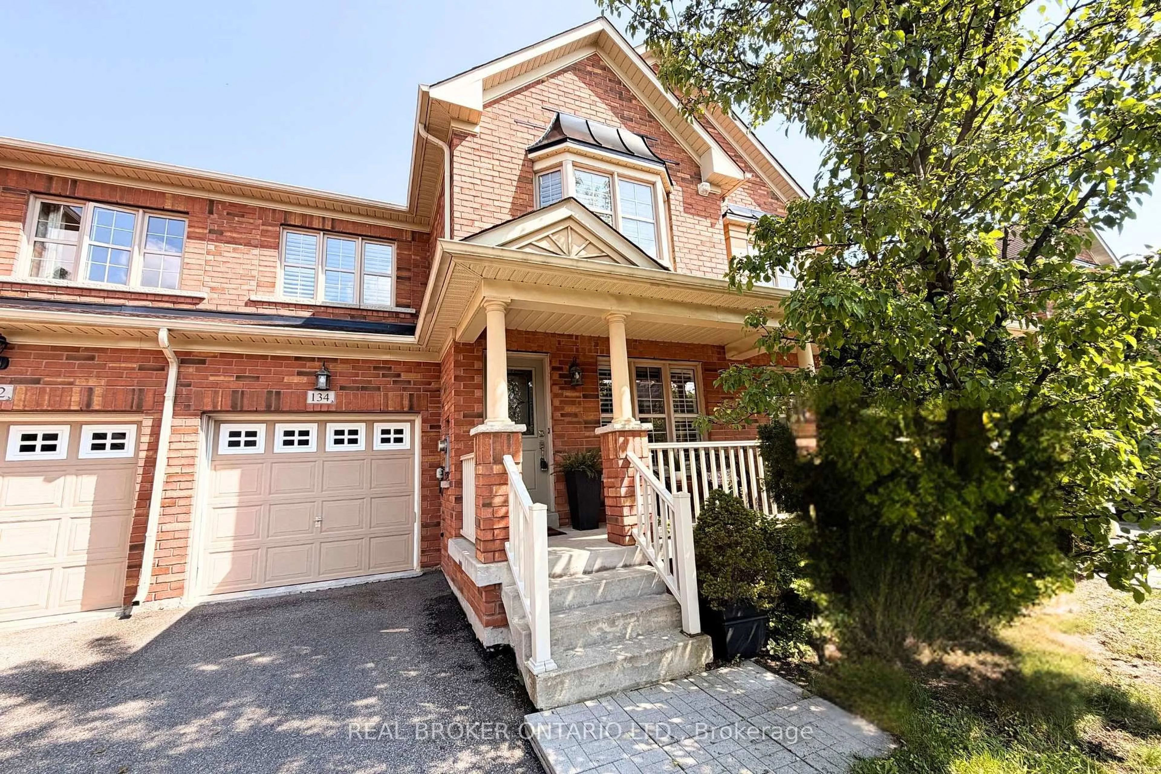 Home with brick exterior material, street for 134 Mccready Dr, Milton Ontario L9T 0V5