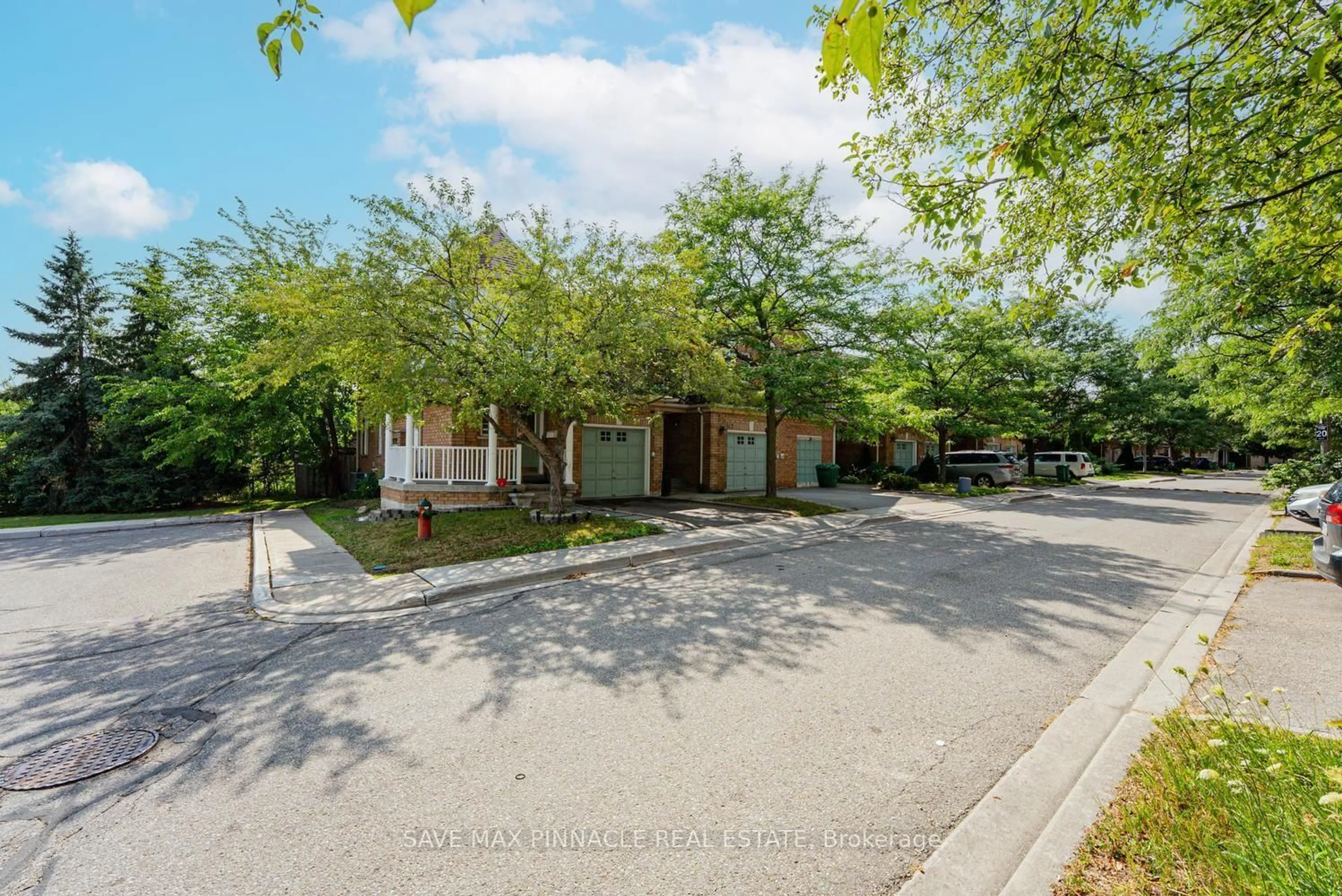A pic from outside/outdoor area/front of a property/back of a property/a pic from drone, street for 9800 Mclaughlin Rd #42, Brampton Ontario L6X 4R1