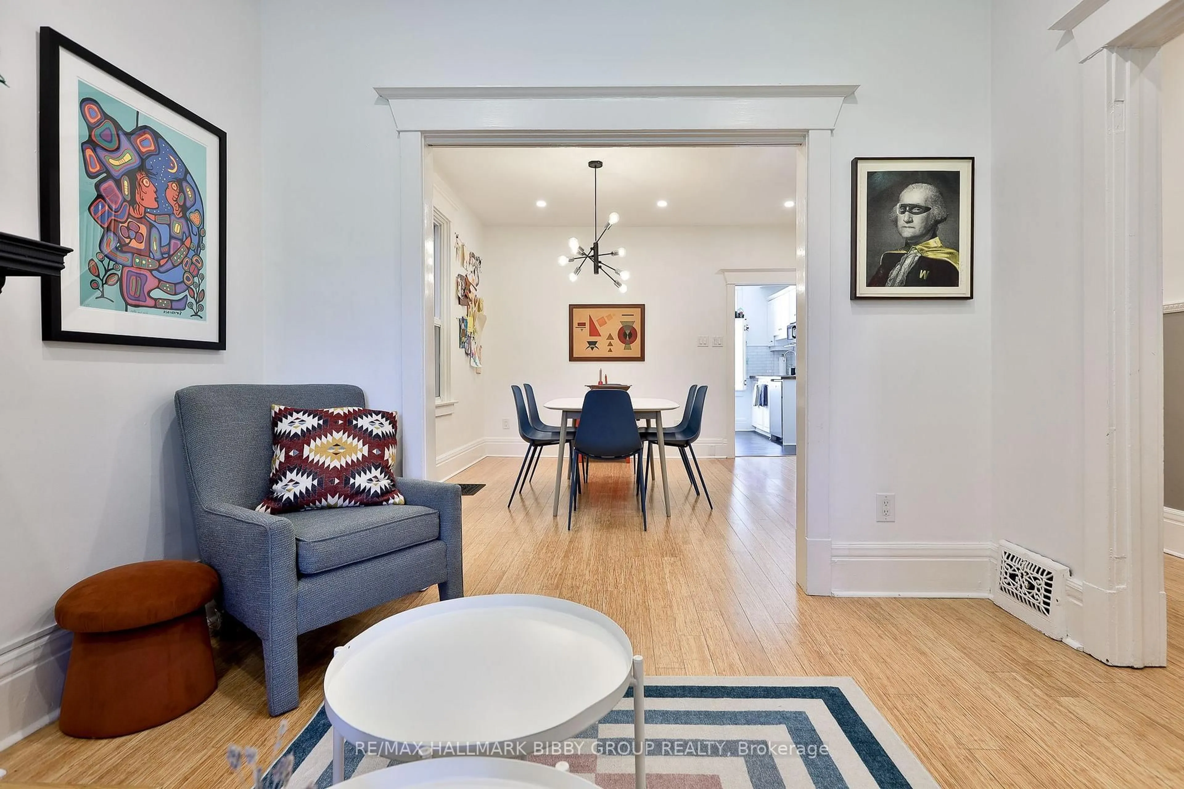 Living room with furniture, unknown for 987 Saint Clarens Ave, Toronto Ontario M6H 3X8