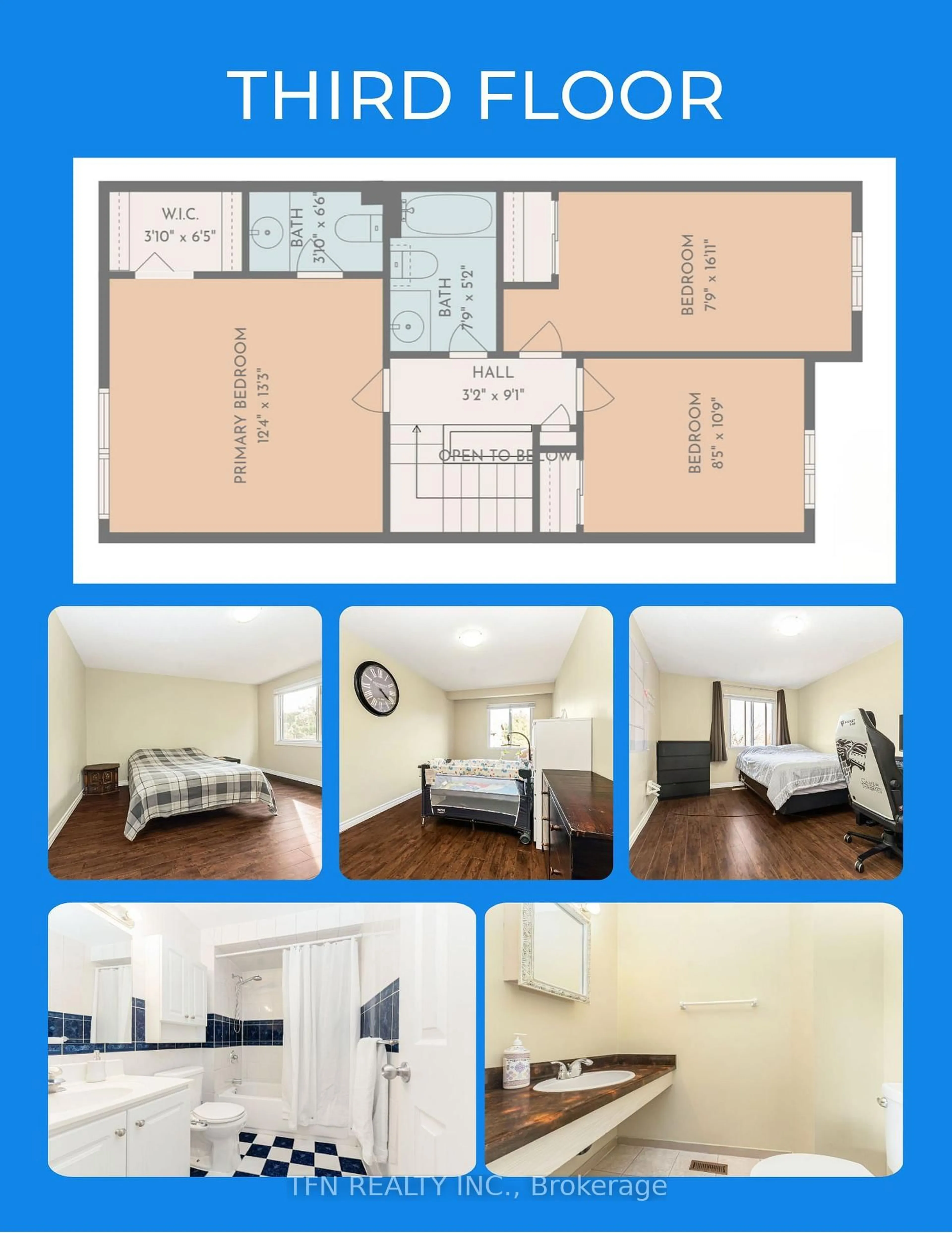 Floor plan for 4165 Fieldgate Dr #9, Mississauga Ontario L4W 2M9