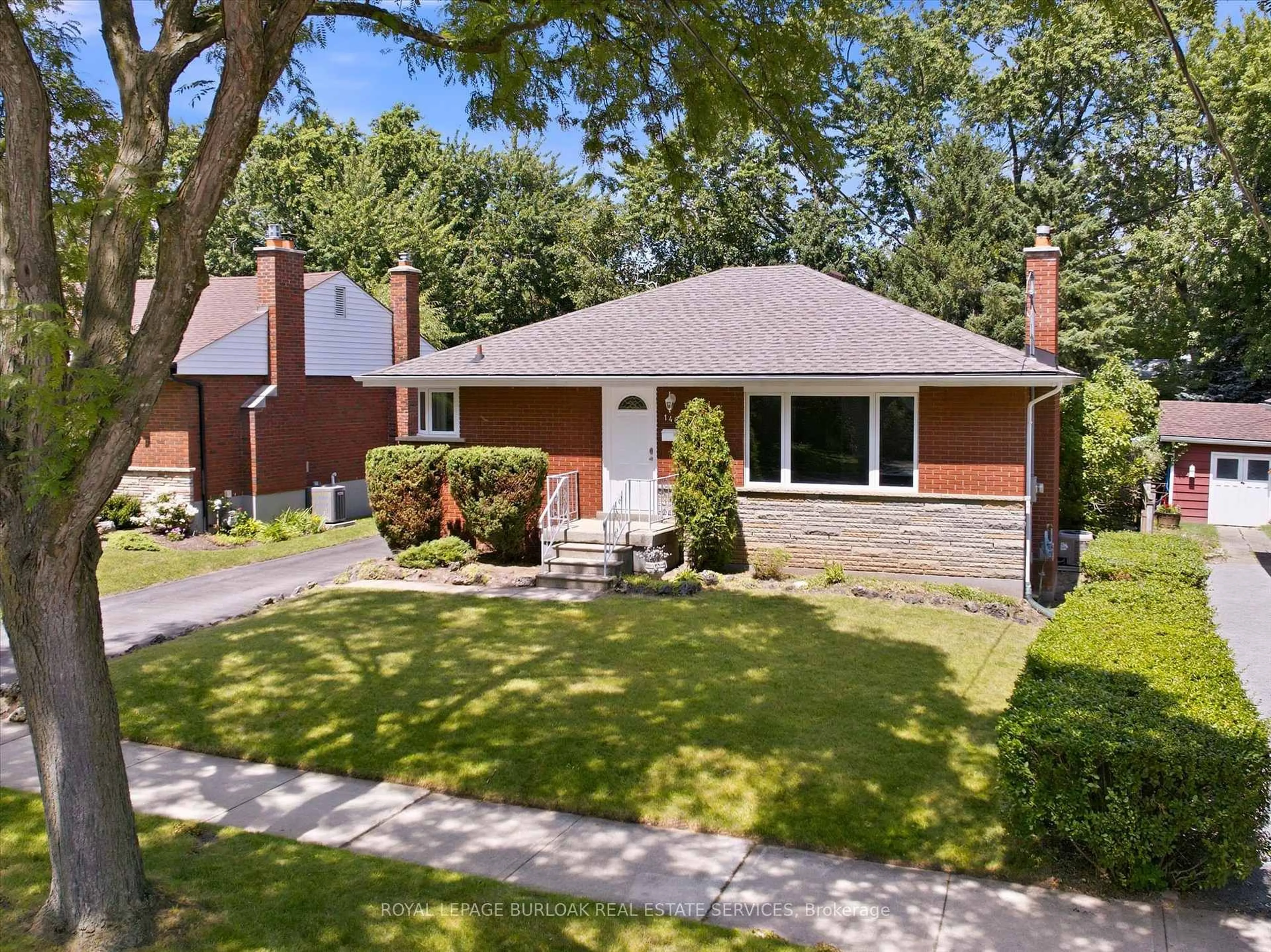 Home with brick exterior material, street for 1483 Augustine Dr, Burlington Ontario L7P 2N1
