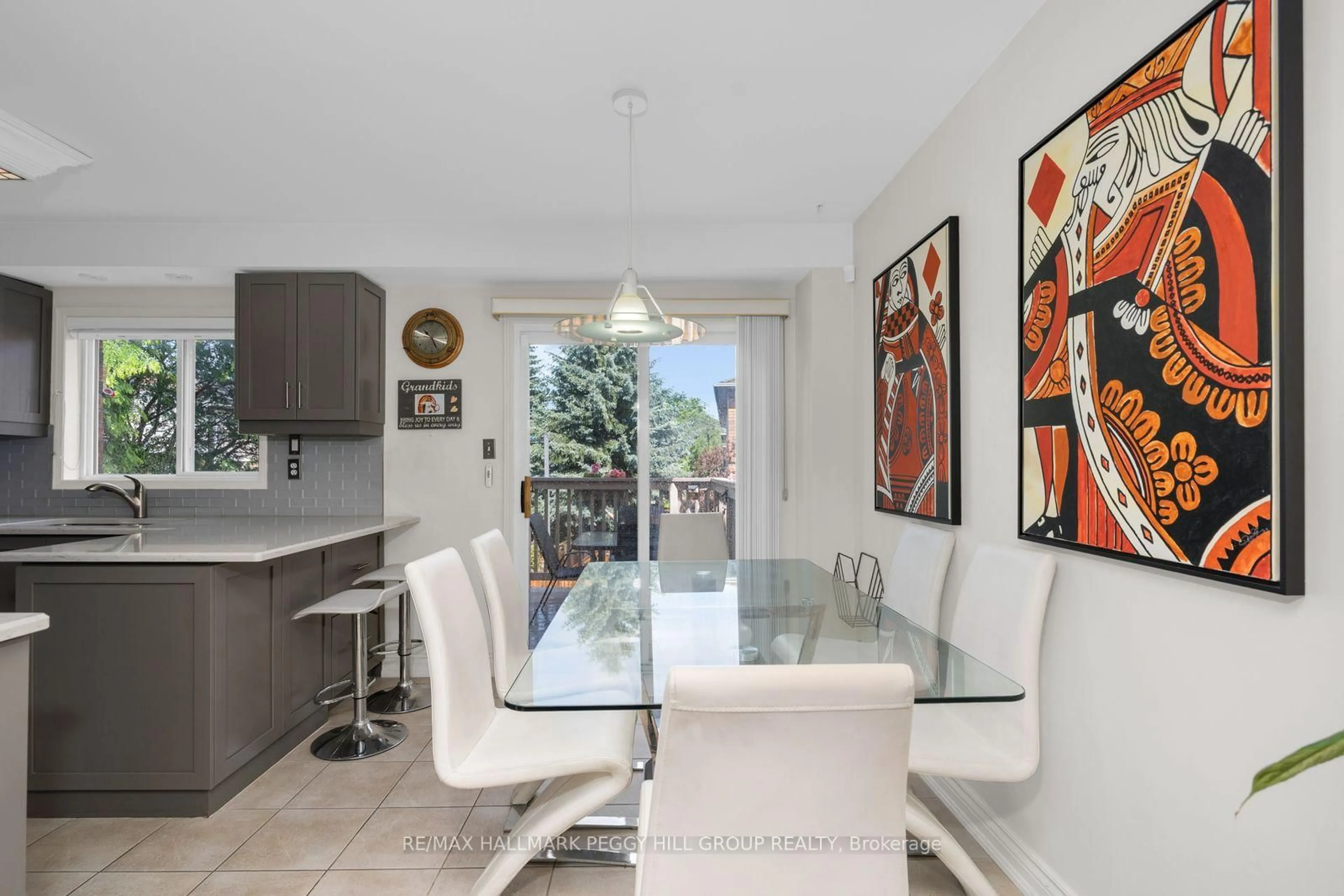 Dining room, ceramic/tile floor for 1480 Britannia Rd #63, Mississauga Ontario L5V 2K4