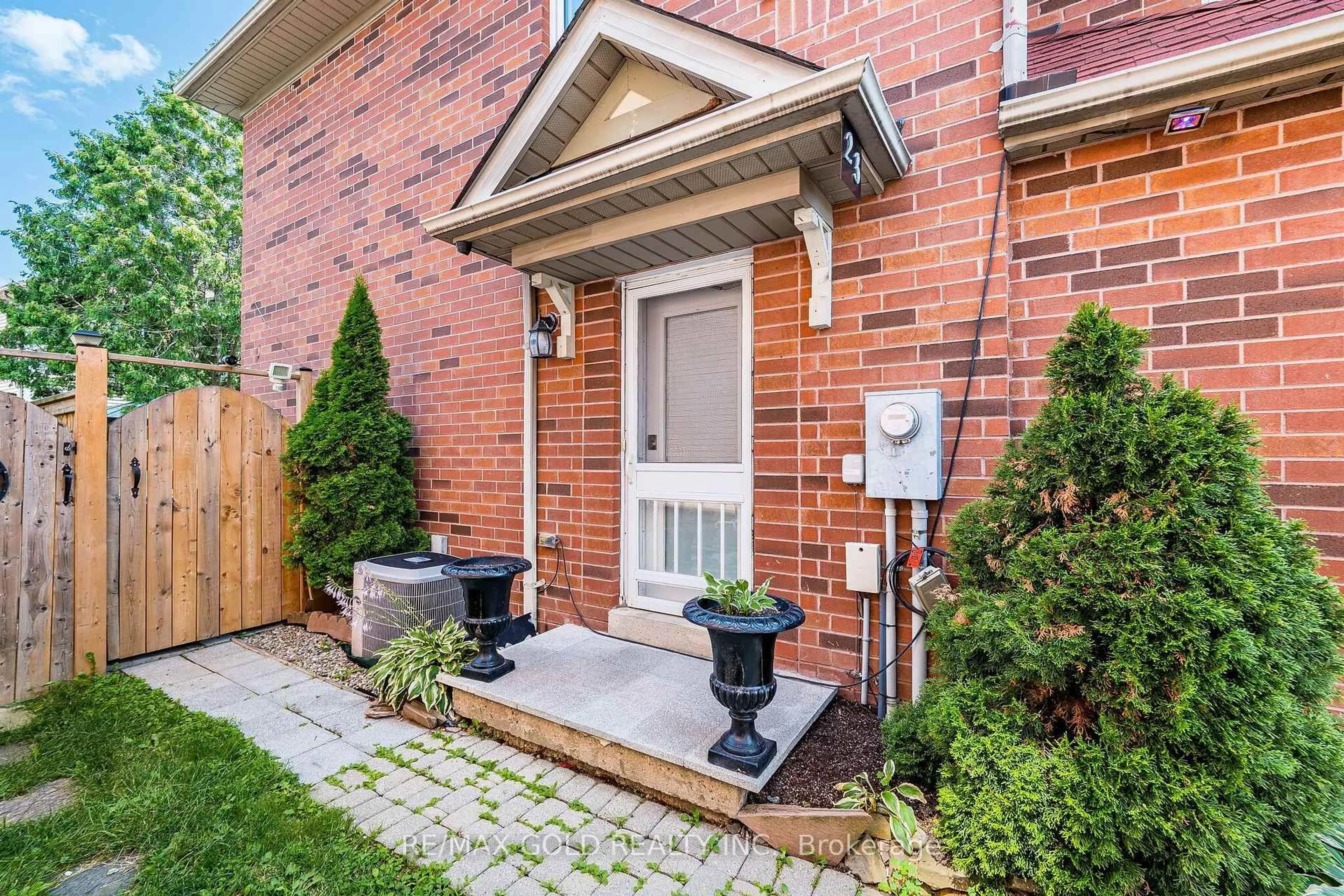 Home with brick exterior material, street for 23 Rain Lily Lane, Brampton Ontario L6R 1S4