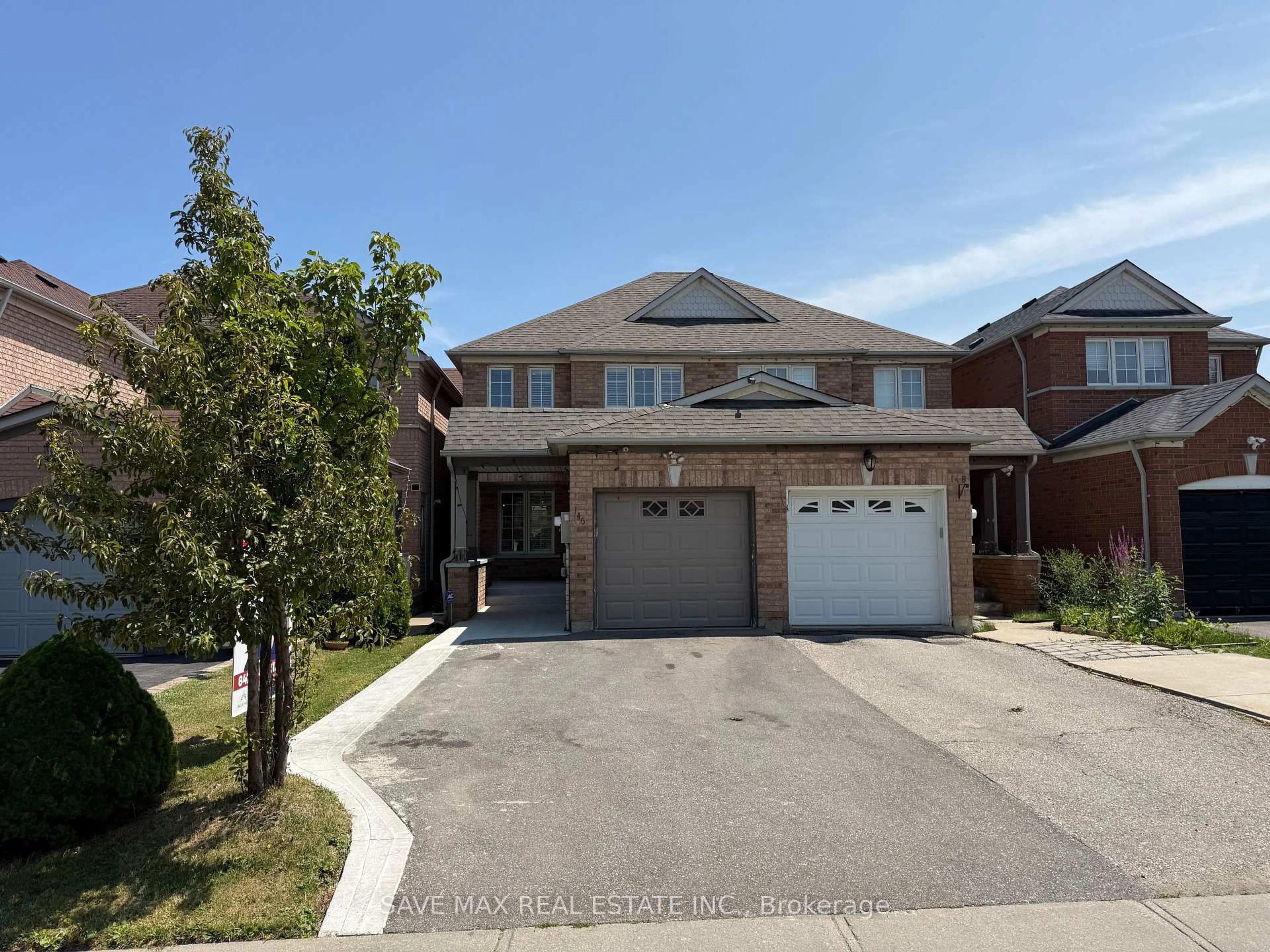 Home with brick exterior material, street for 146 Olympia Cres, Brampton Ontario L6X 4W4