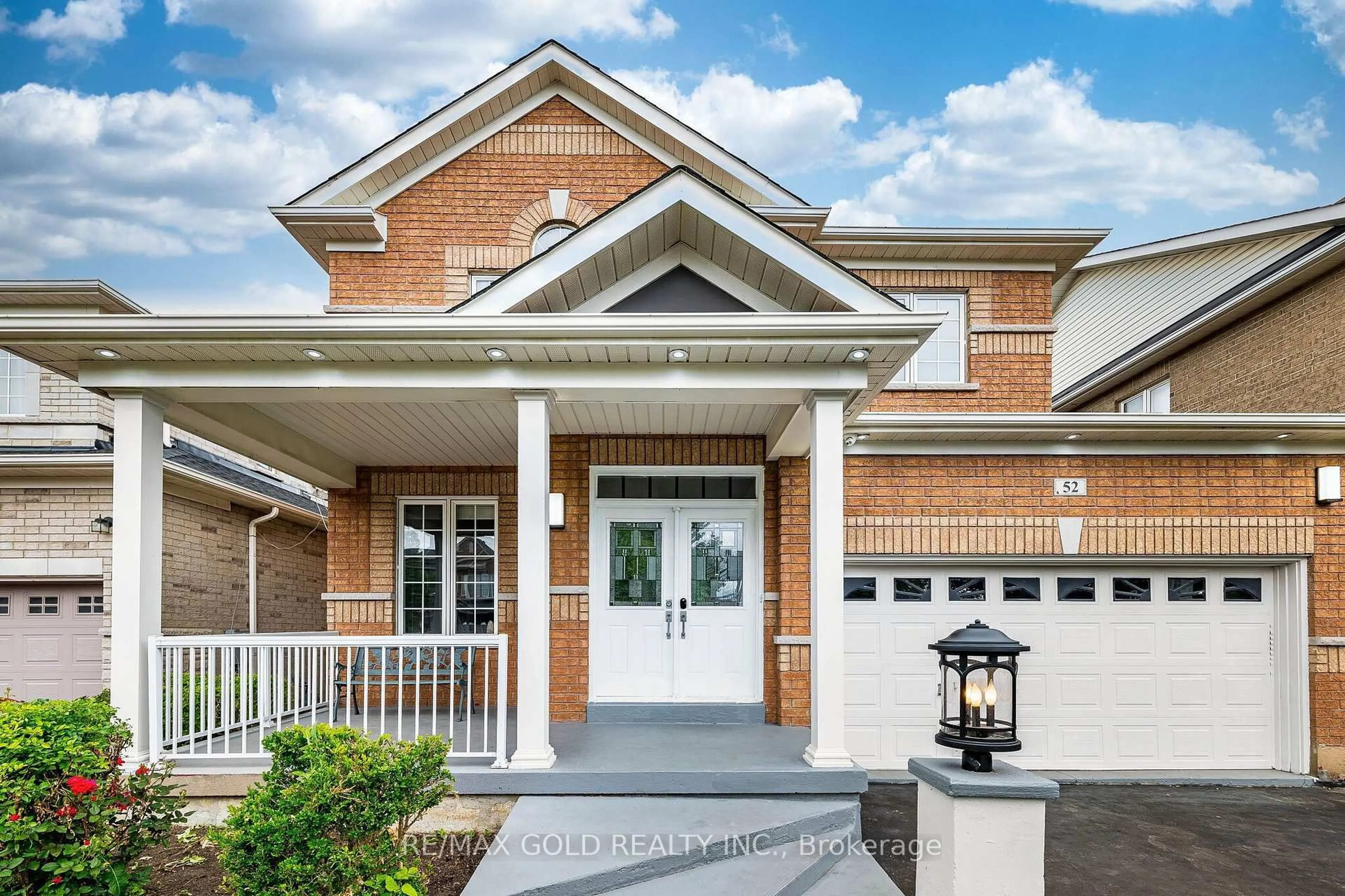 Home with brick exterior material, street for 52 Moldovan Dr, Brampton Ontario L6R 0E4