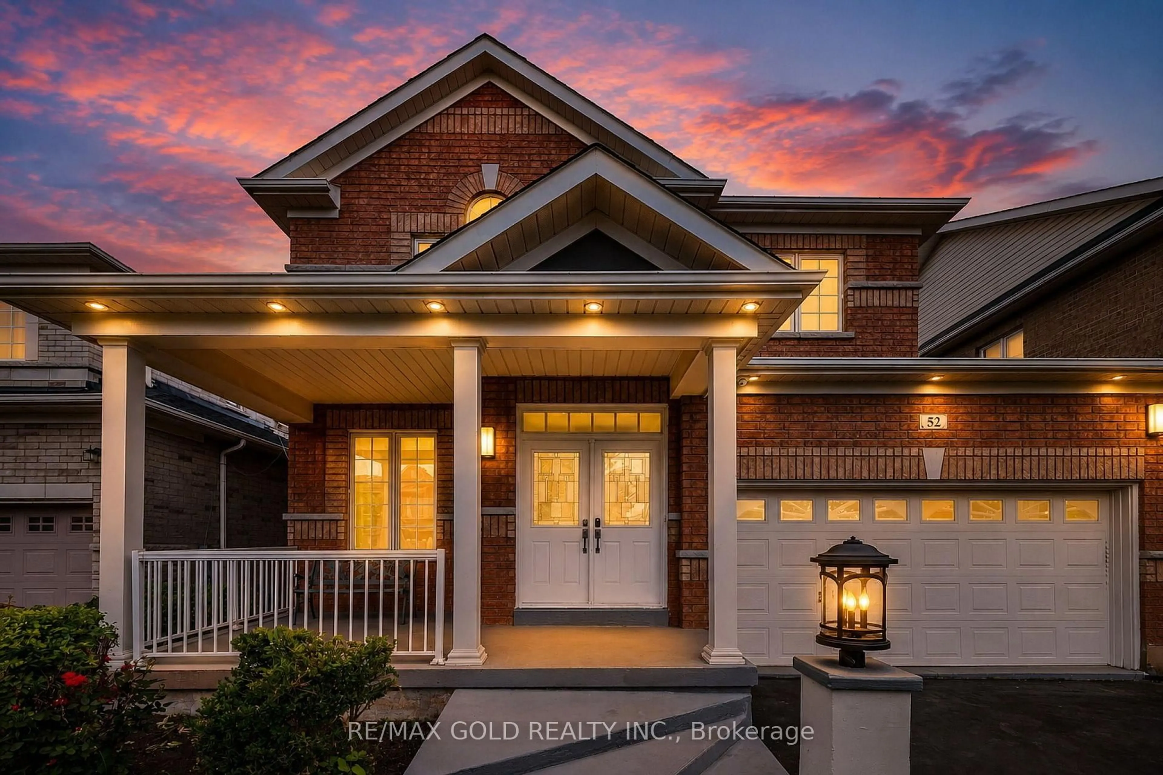 Home with brick exterior material, street for 52 Moldovan Dr, Brampton Ontario L6R 0E4