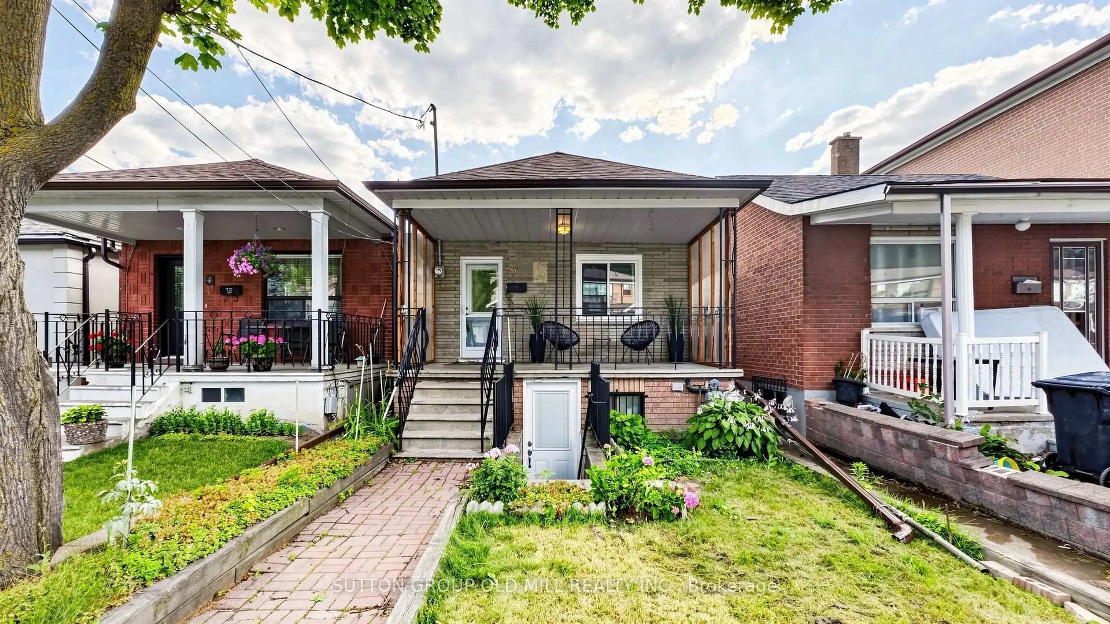 Home with brick exterior material, street for 6 Hilldale Rd, Toronto Ontario M6N 3Y2