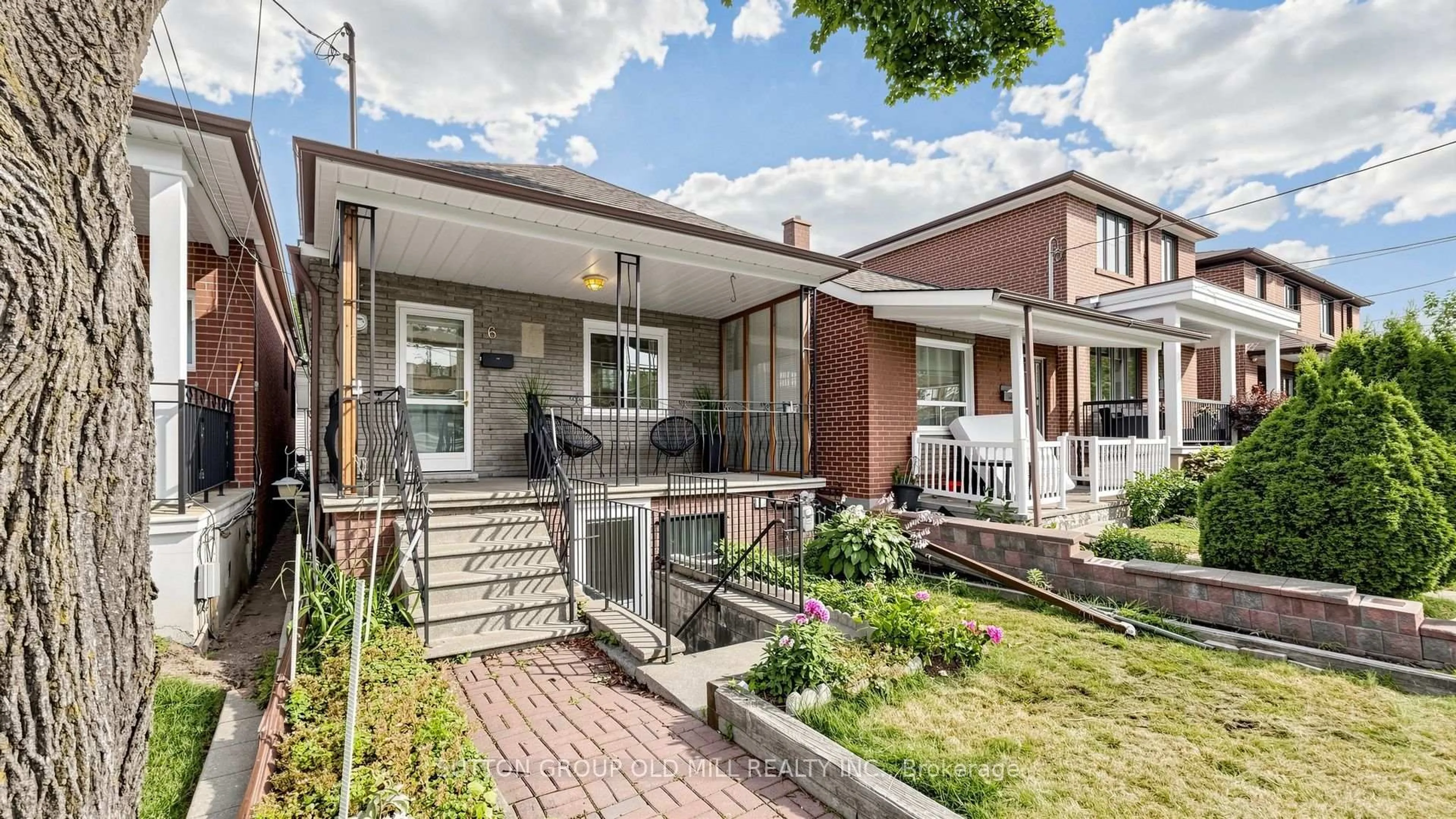 Home with brick exterior material, street for 6 Hilldale Rd, Toronto Ontario M6N 3Y2