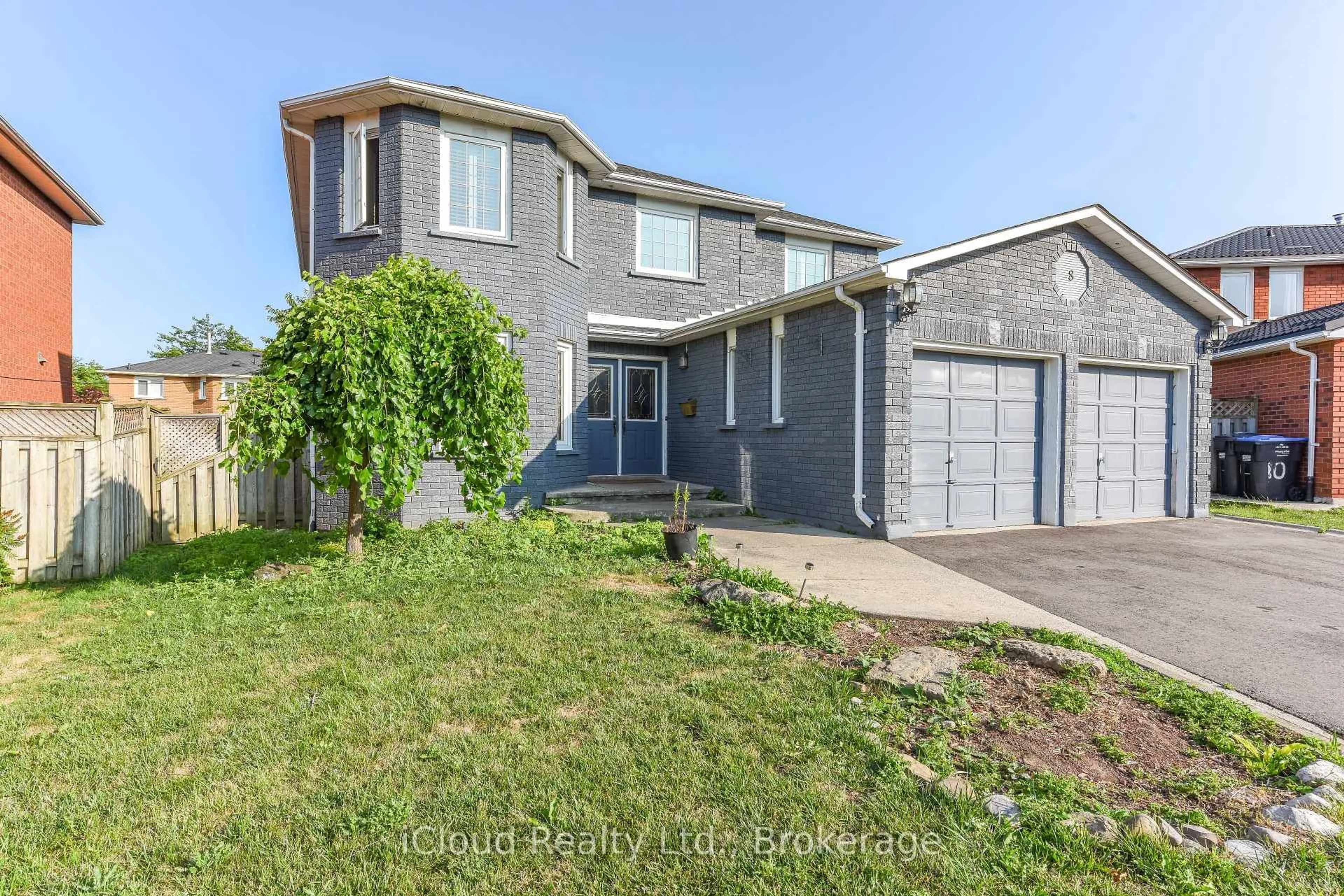 Home with brick exterior material, street for 8 St Mark Pl, Brampton Ontario L6X 3W5