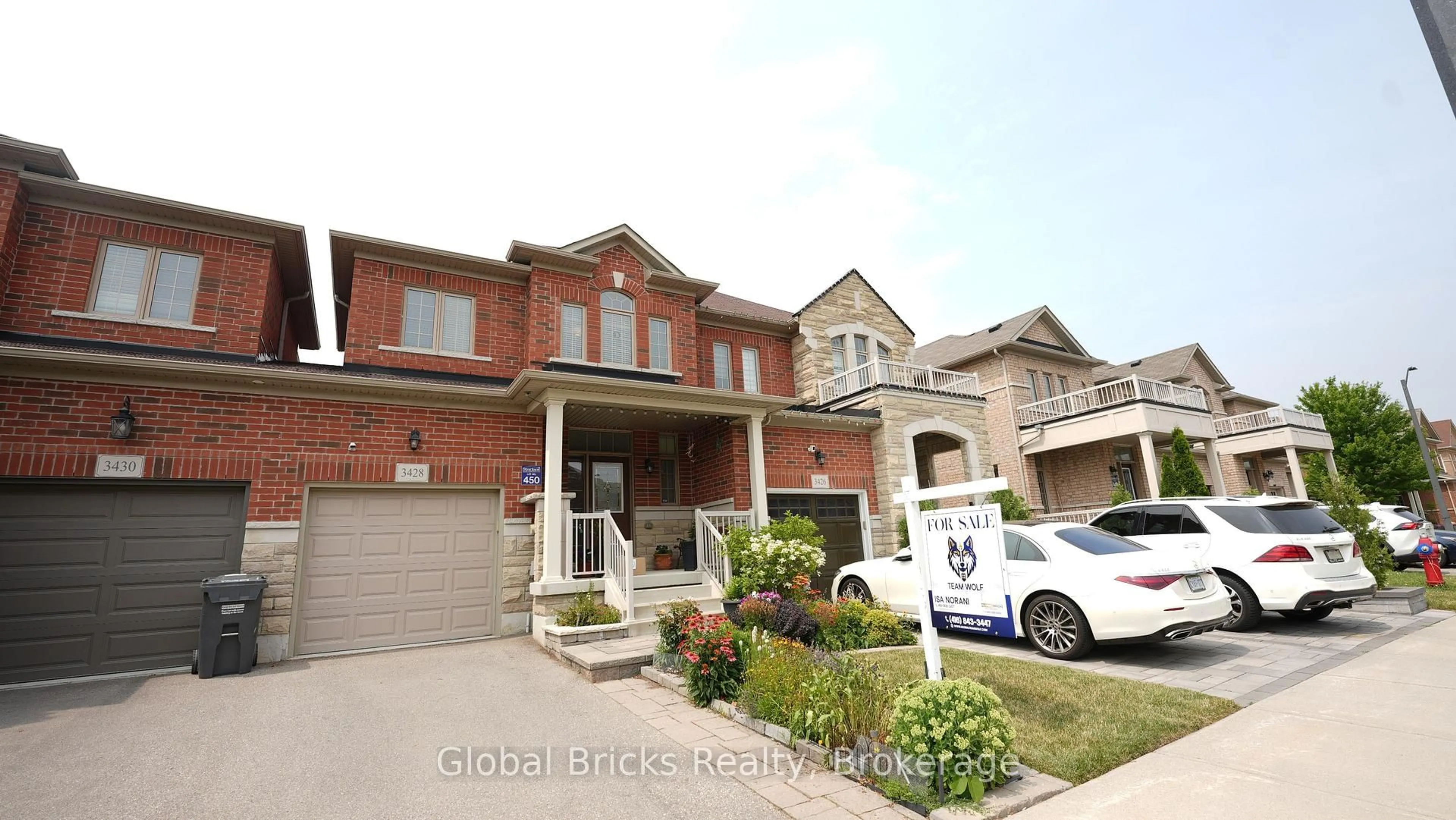Home with brick exterior material, street for 3428 Stoney Cres, Mississauga Ontario L5M 0N7