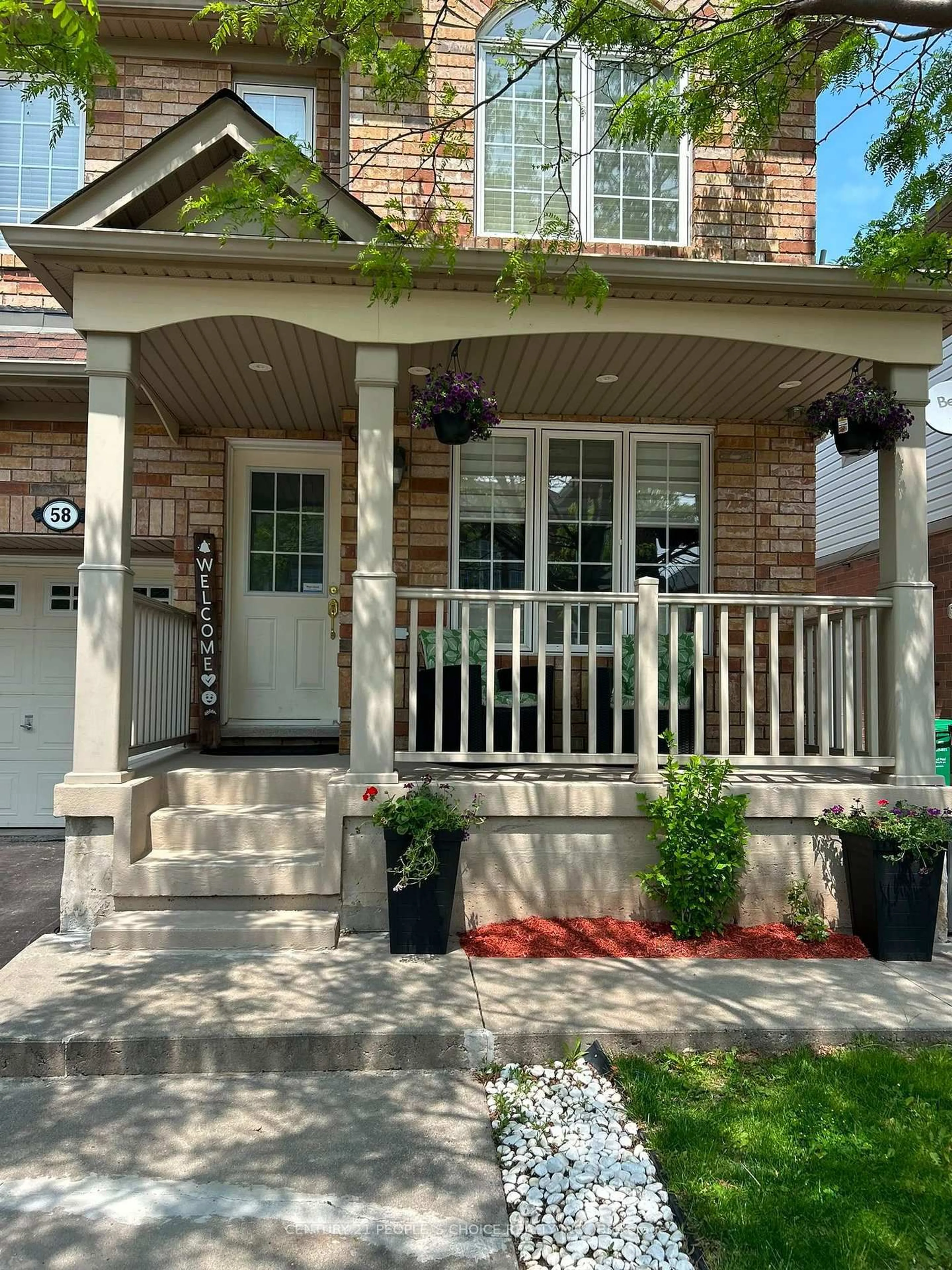 Home with brick exterior material, street for 58 Ponymeadow Way, Brampton Ontario L6X 0M5
