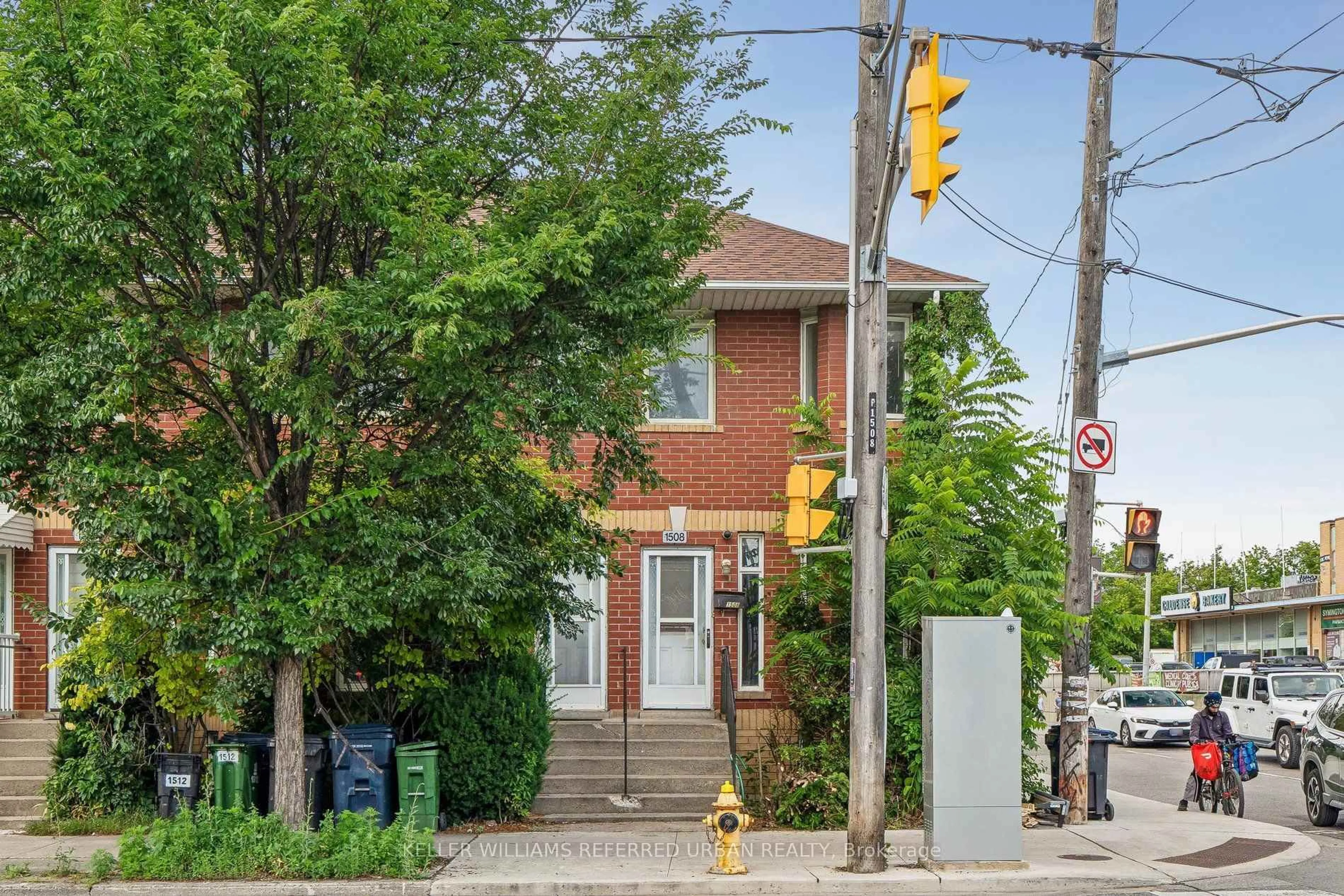 Home with brick exterior material, street for 1508 Dupont St, Toronto Ontario M6P 4G7